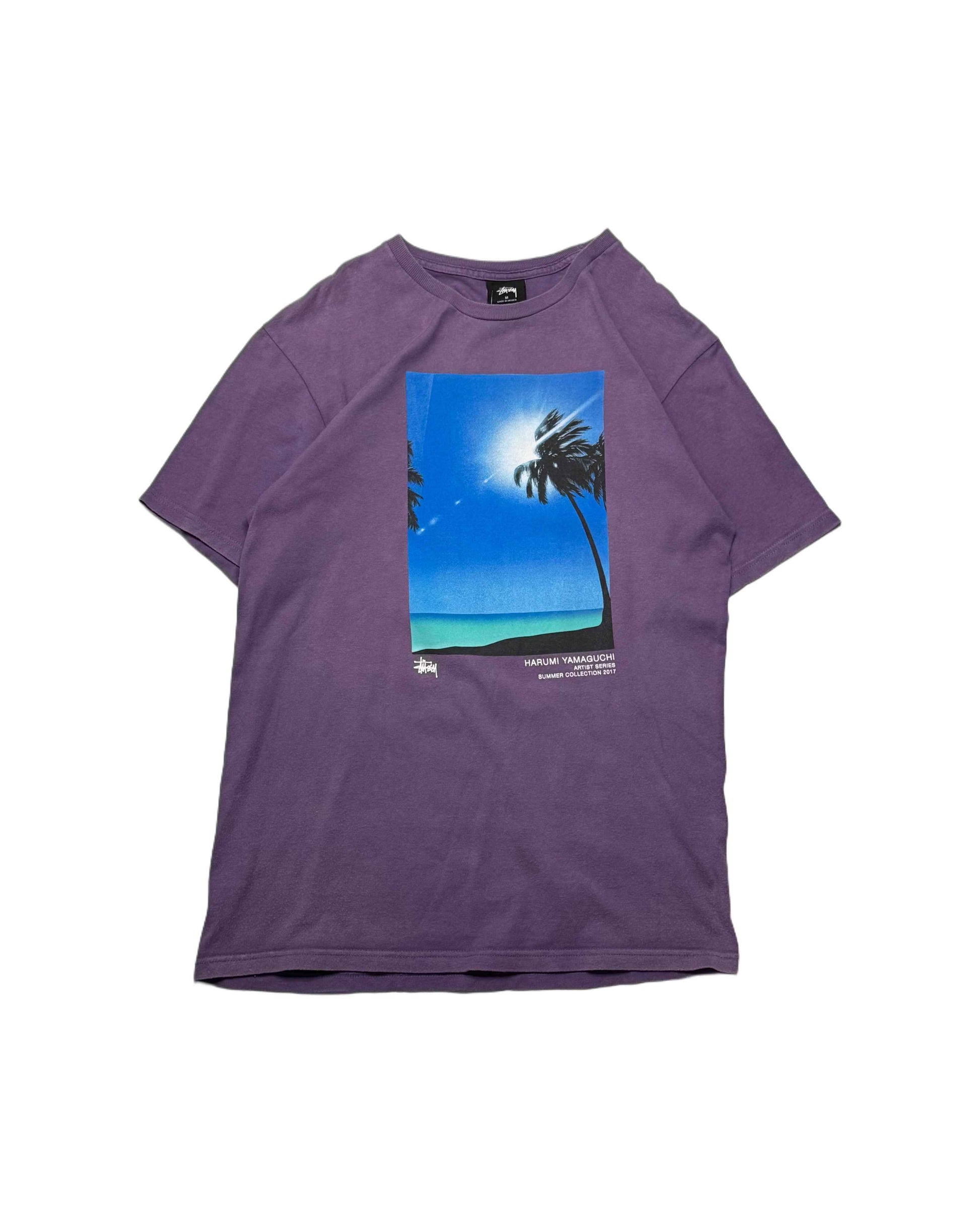 2017 Stussy X Harumi Yamaguchi T-shirt Burgundy (L)