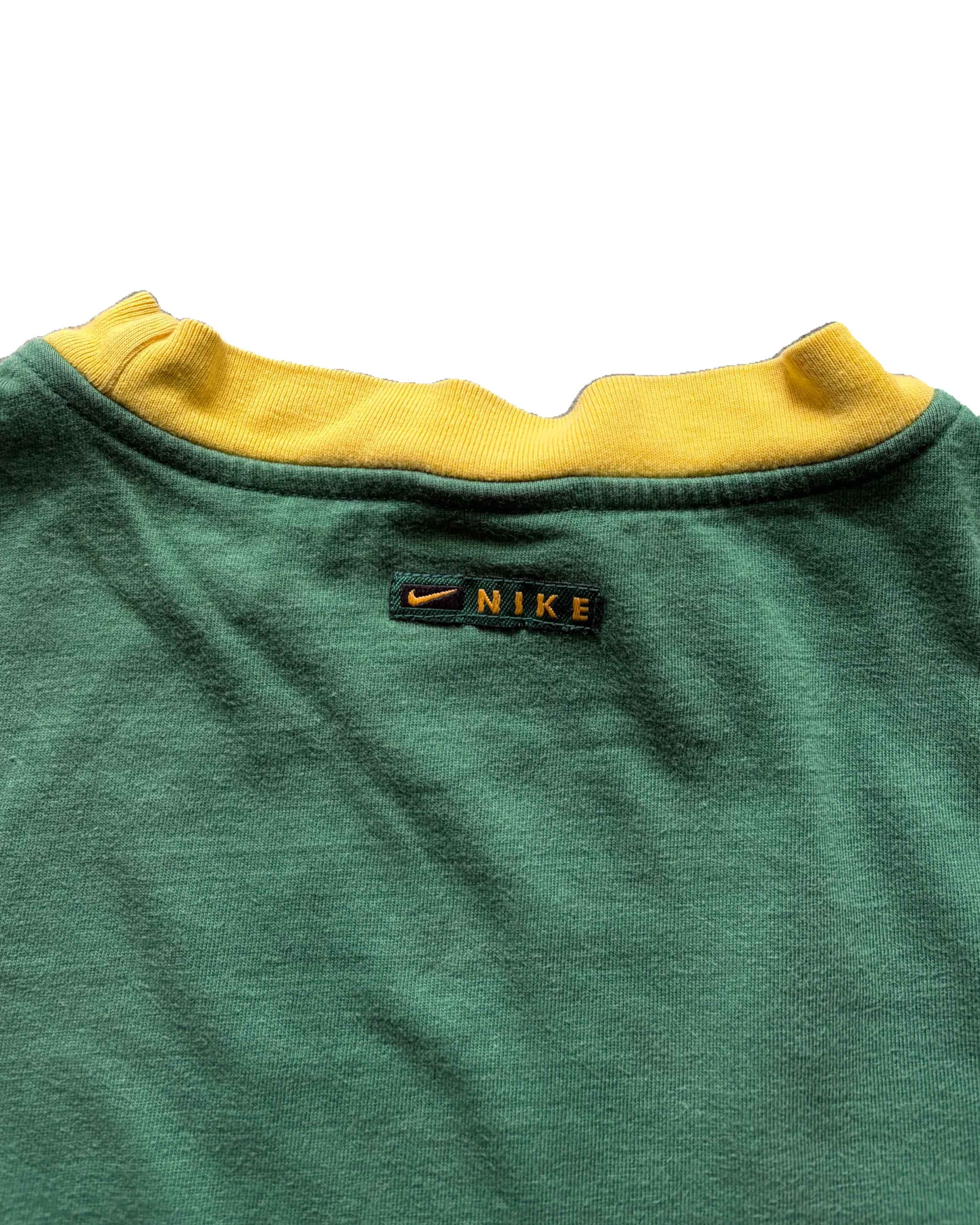 00s Nike T-shirt Green (M) - Gods Thrift Athens