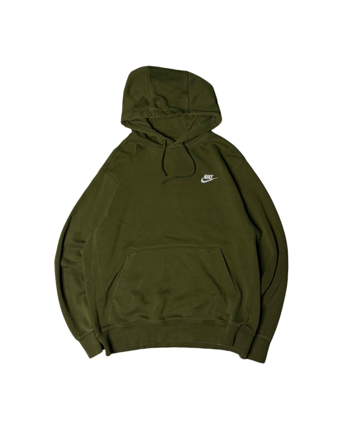 Nike Hoodie Oxford Green (M) - Gods Thrift Athens