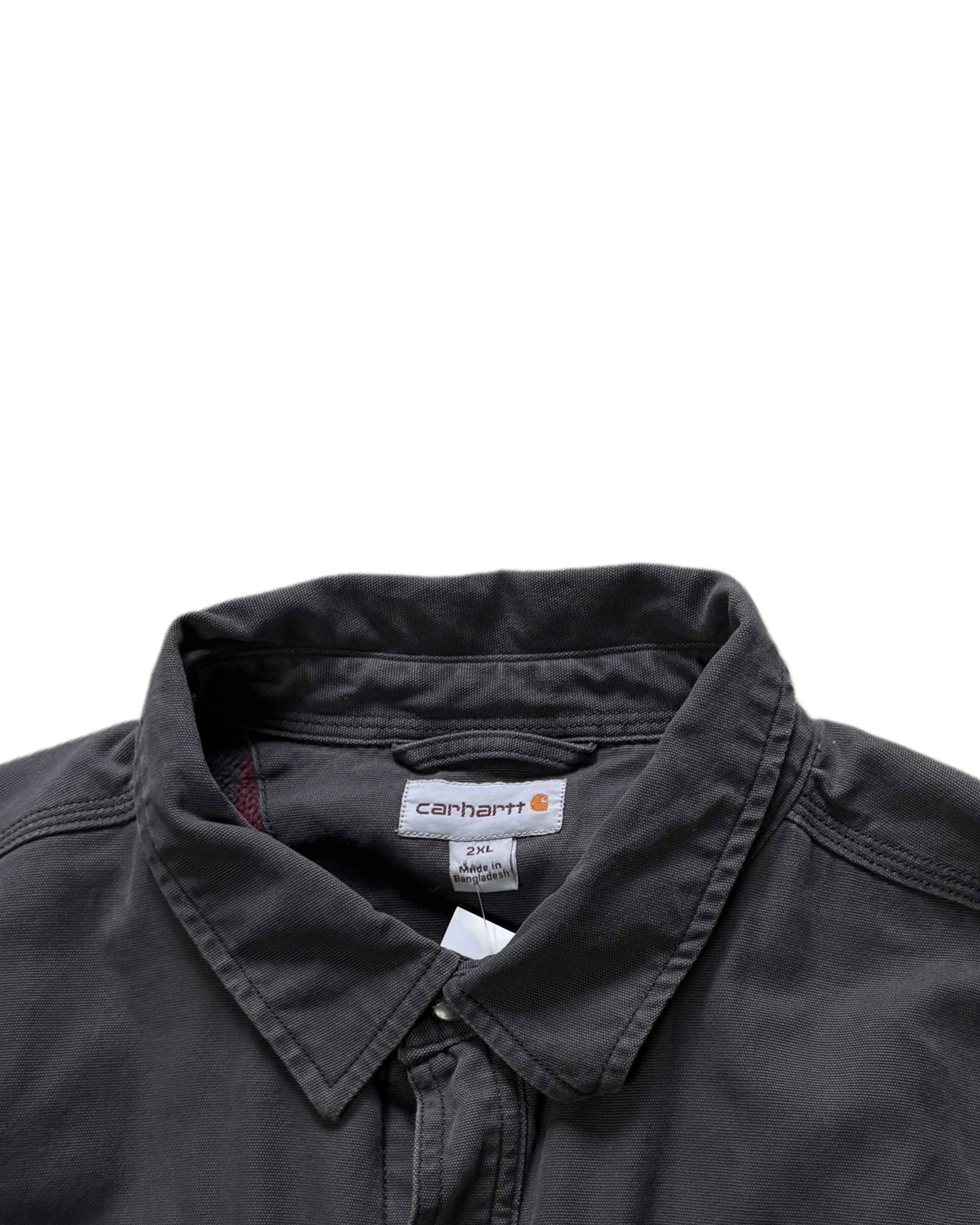 Vintage Carhartt Coat Grey (2XL) - Gods Thrift Athens