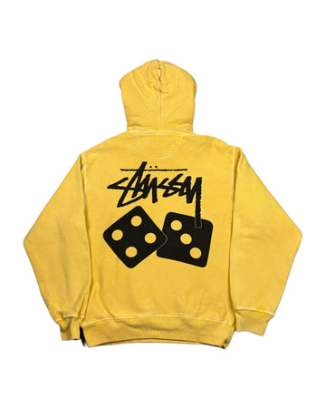 Stussy Dice Hoodie Yellow (M)