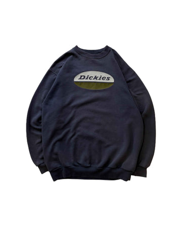 Dickies Crewneck Navy Blue (XL) - Gods Thrift Athens