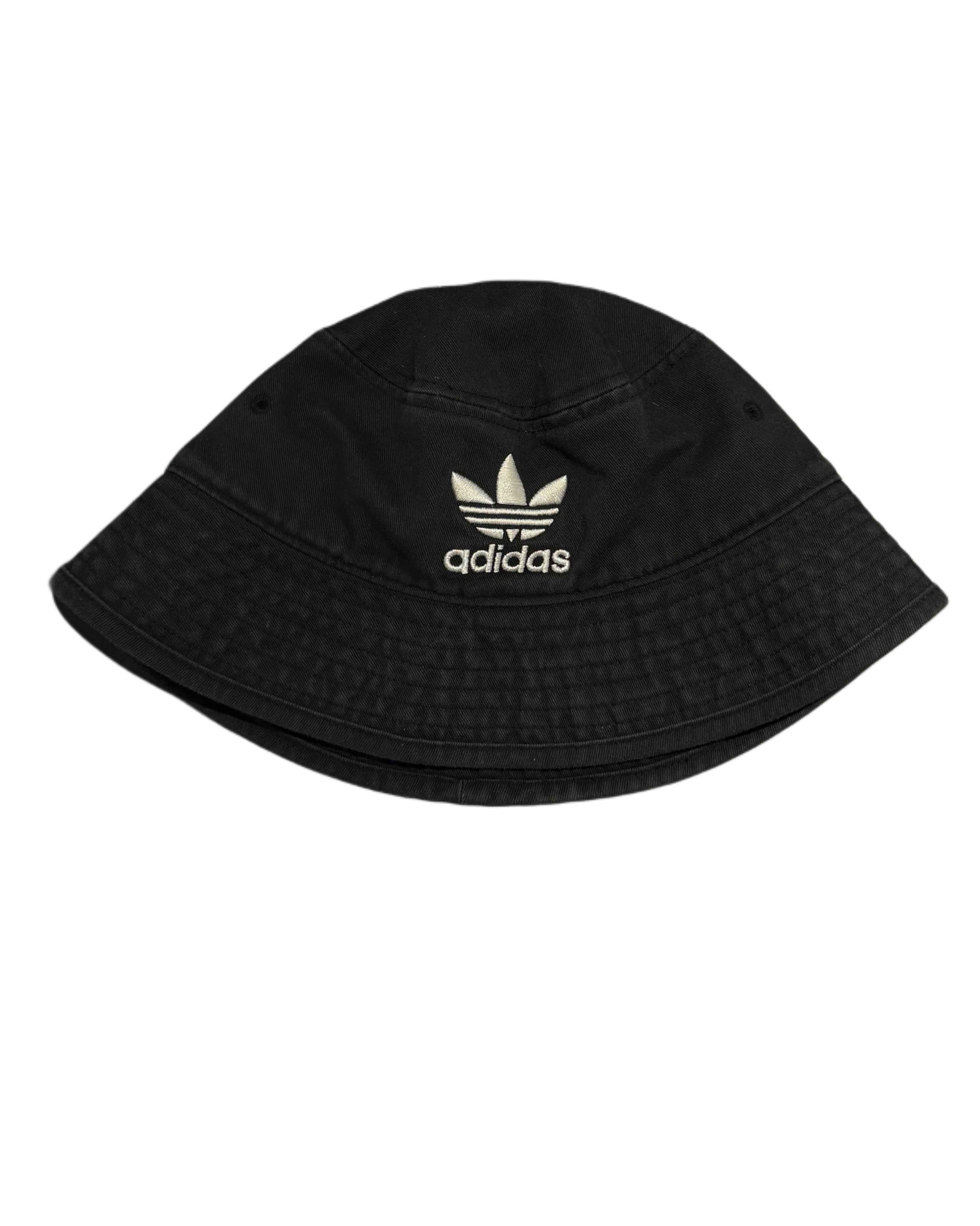 00s Adidas Bucket Hat Black (OS) - Gods Thrift Athens