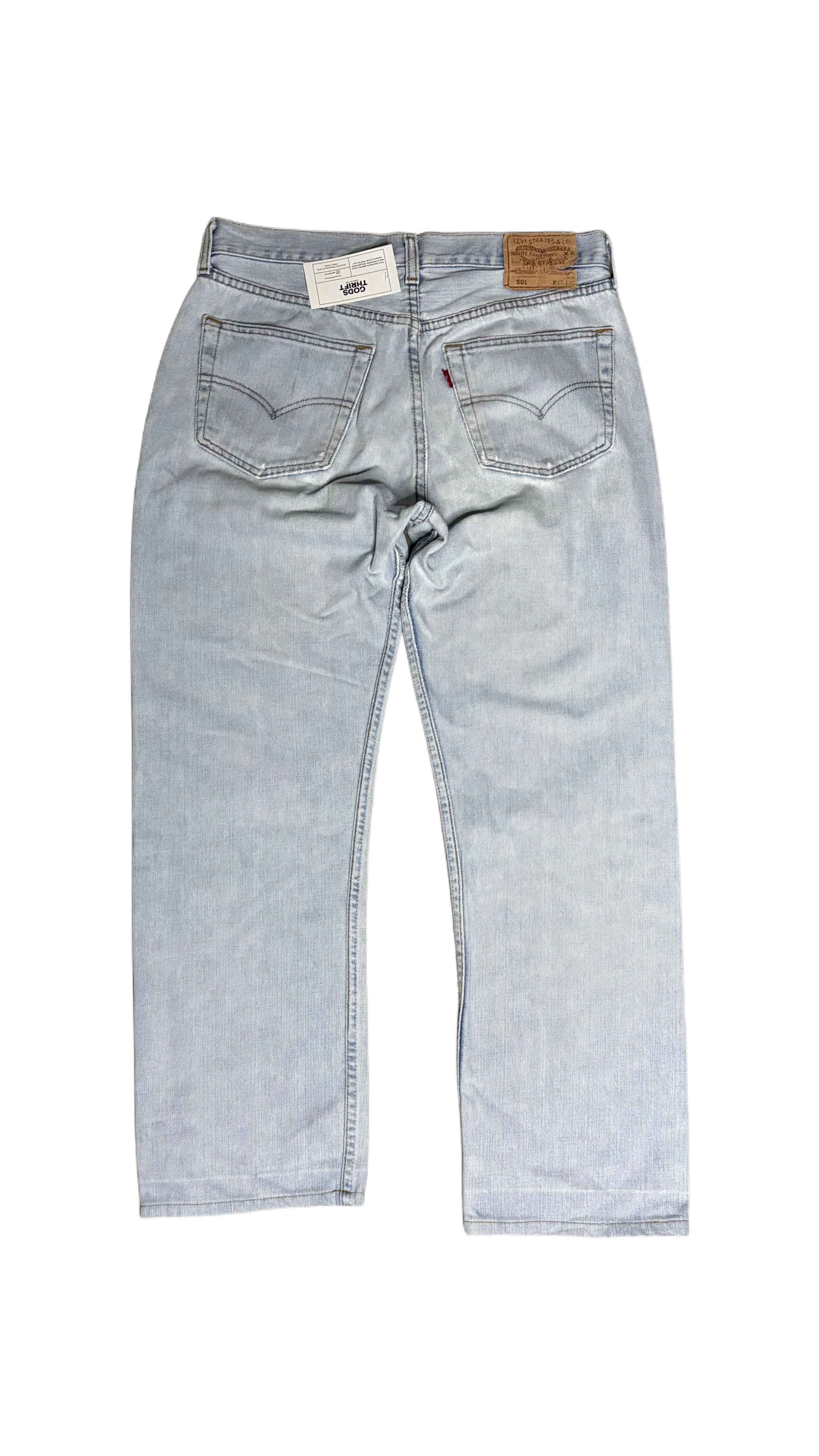 Vintage Levi's 501 Jeans (W33 L32) - Gods Thrift Athens