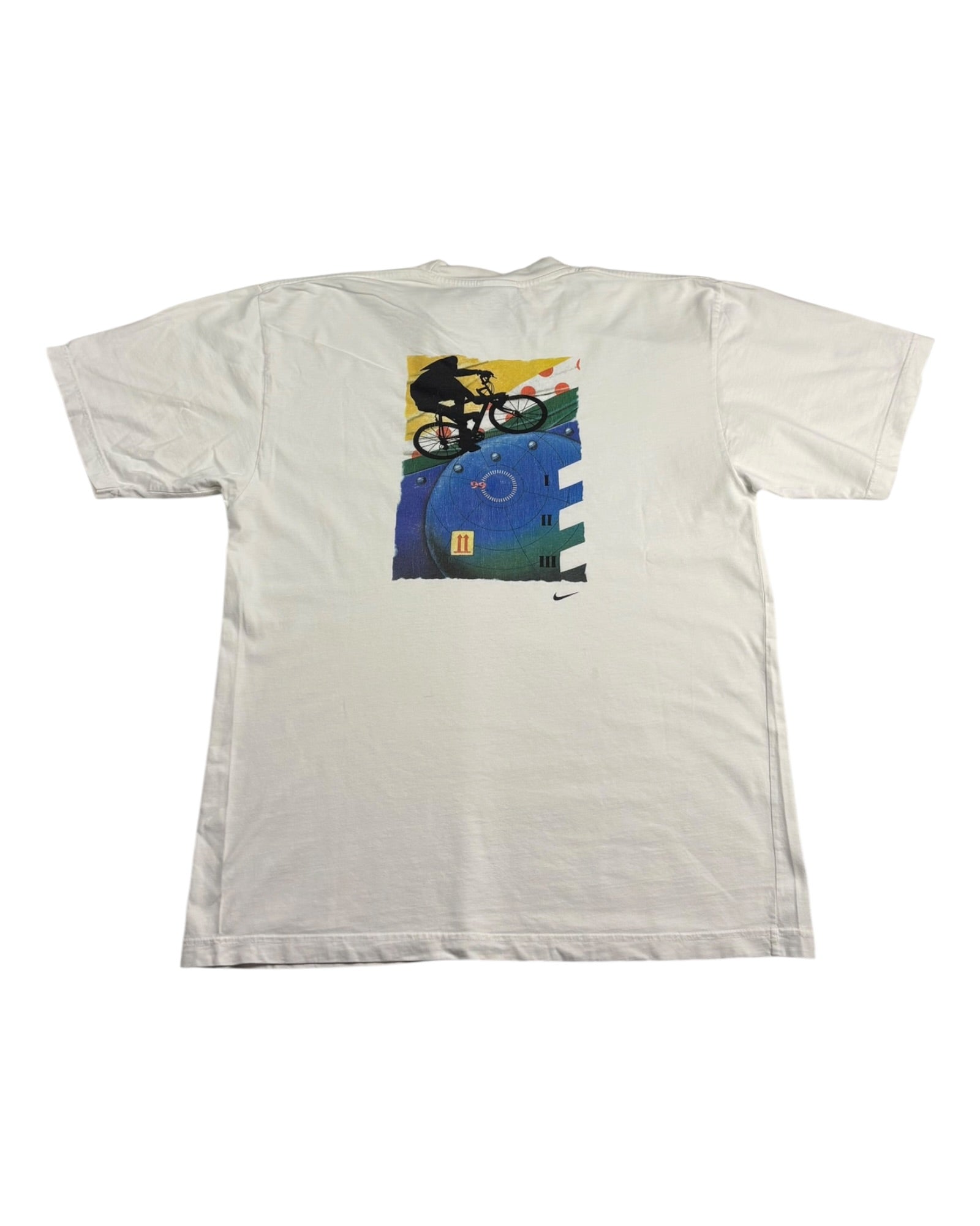 Vintage 1999 Nike Tour de France Tee | White | Size M