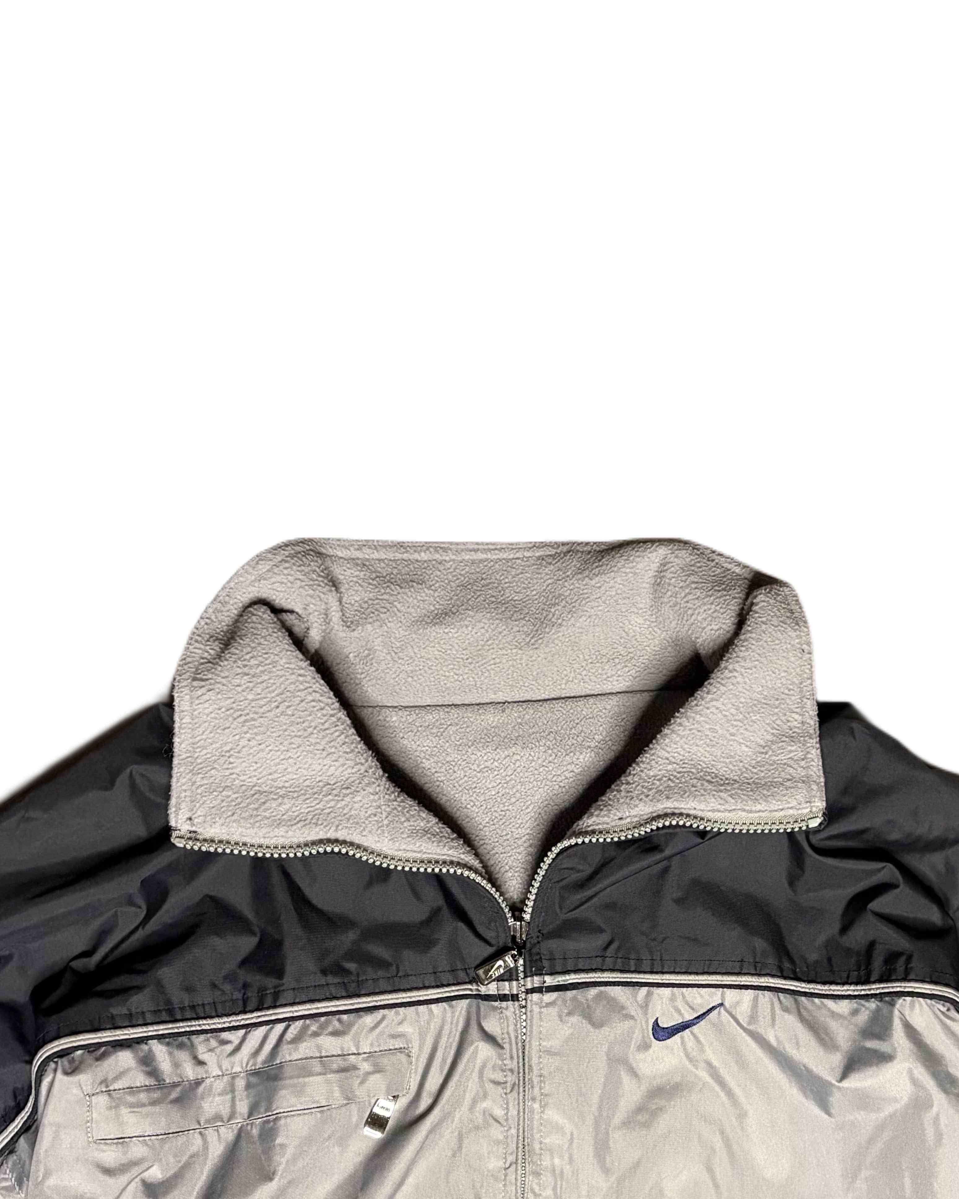 Vintage Nike inside Out Jacket Grey (XL) - Gods Thrift Athens