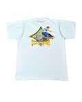 Vintage Rare Quiksilver T-shirt White (M)
