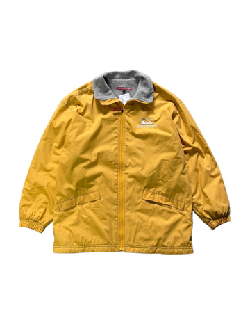 Vintage Quiksilver Coat Yellow (S) - Gods Thrift Athens