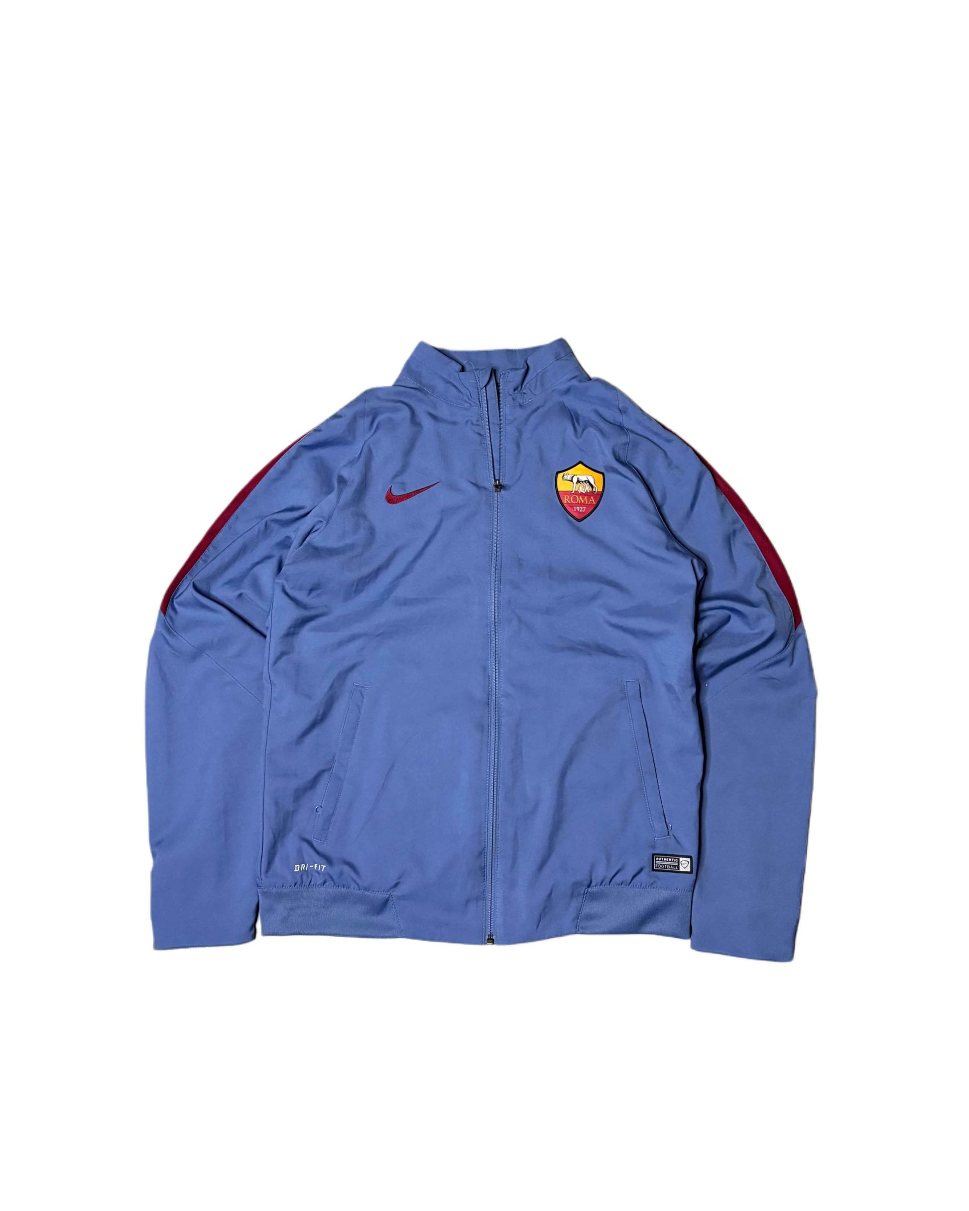 00s Nike Roma Vintage Trackjacket Blue (L) - Gods Thrift Athens