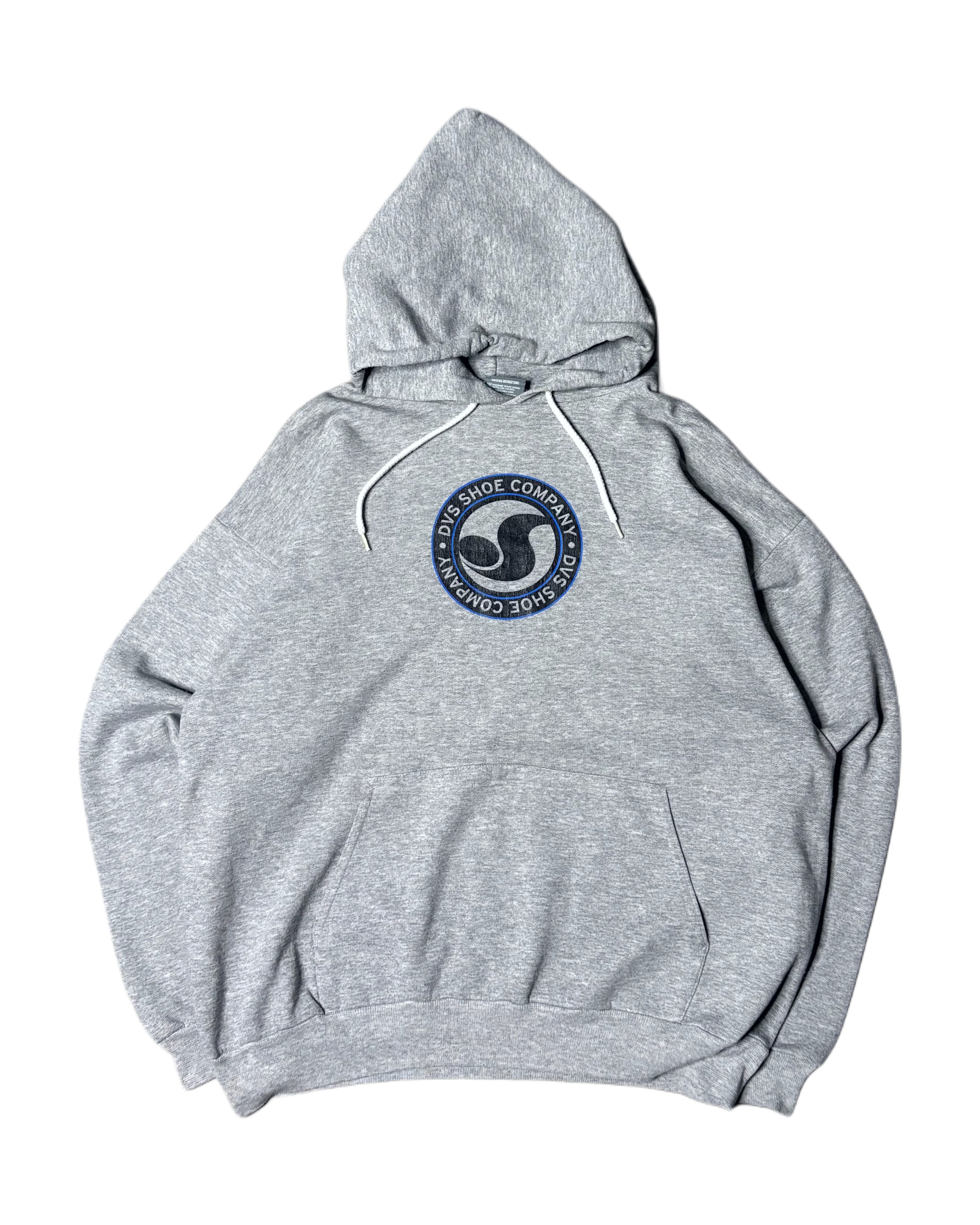 Vintage DVS shoe company Hoodie Grey (M) - Gods Thrift Athens