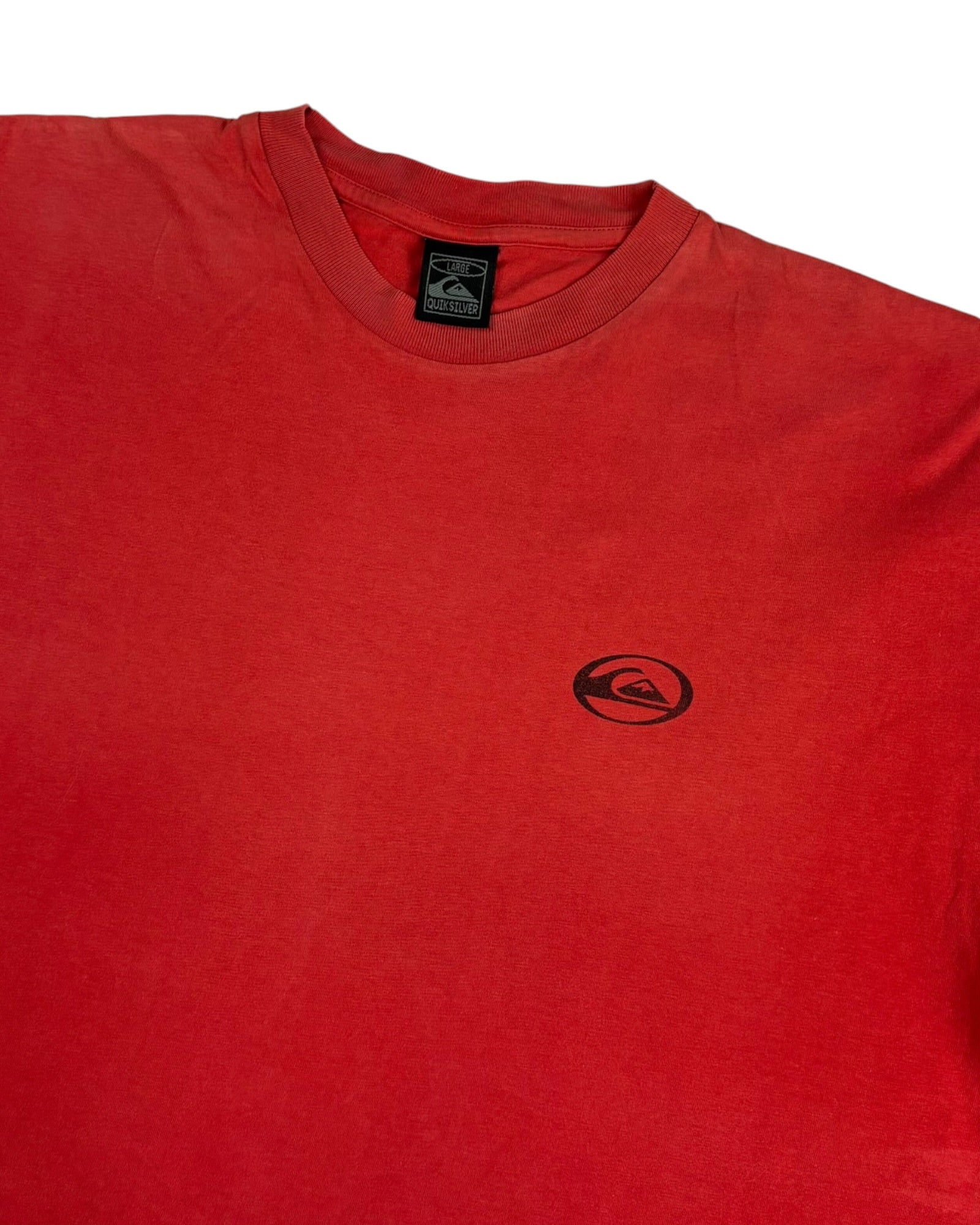 Vintage 00s Quiksilver Tee | Red | Size L