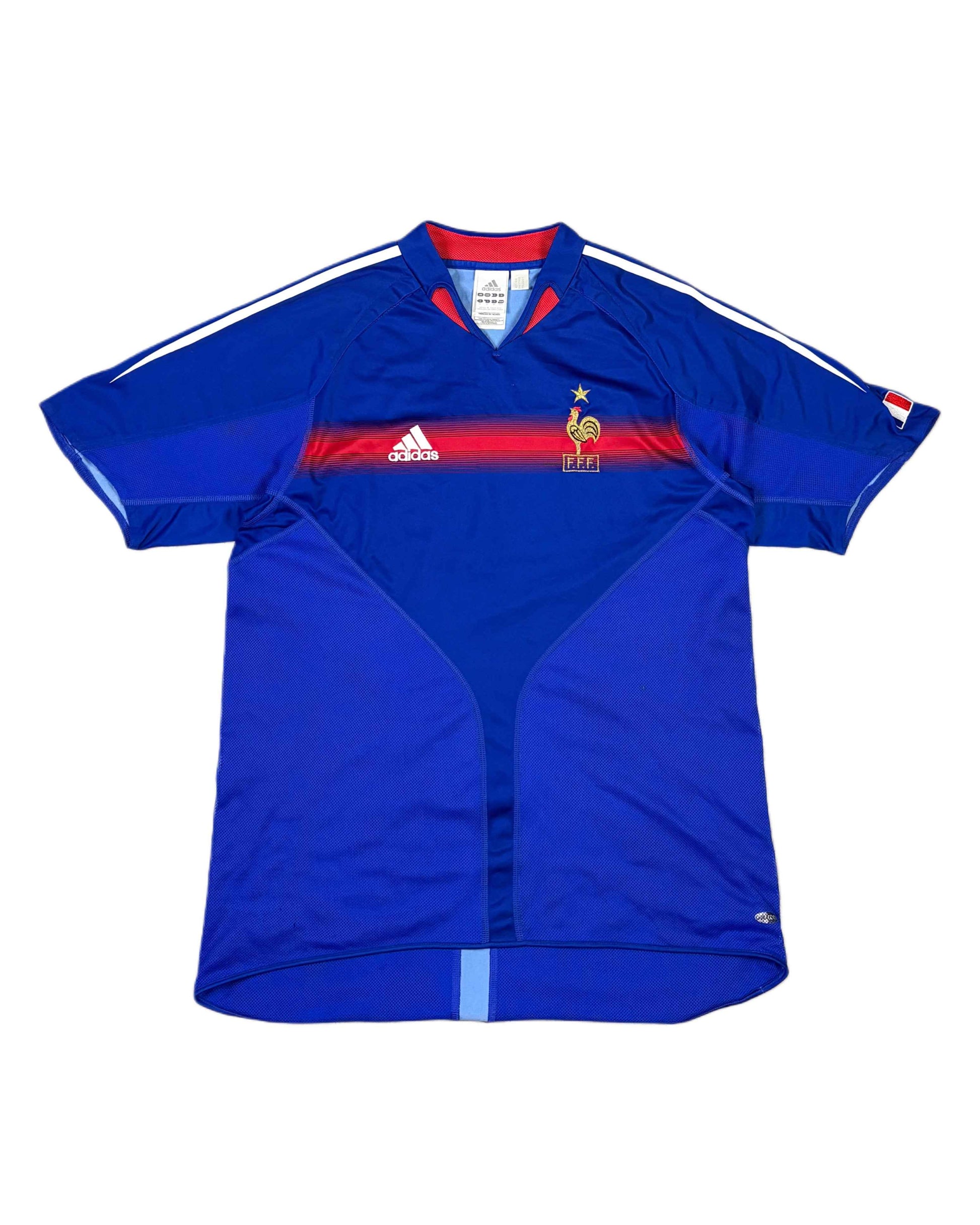 Vintage Euro 2004 Rare France Jersey Home Blue (M)