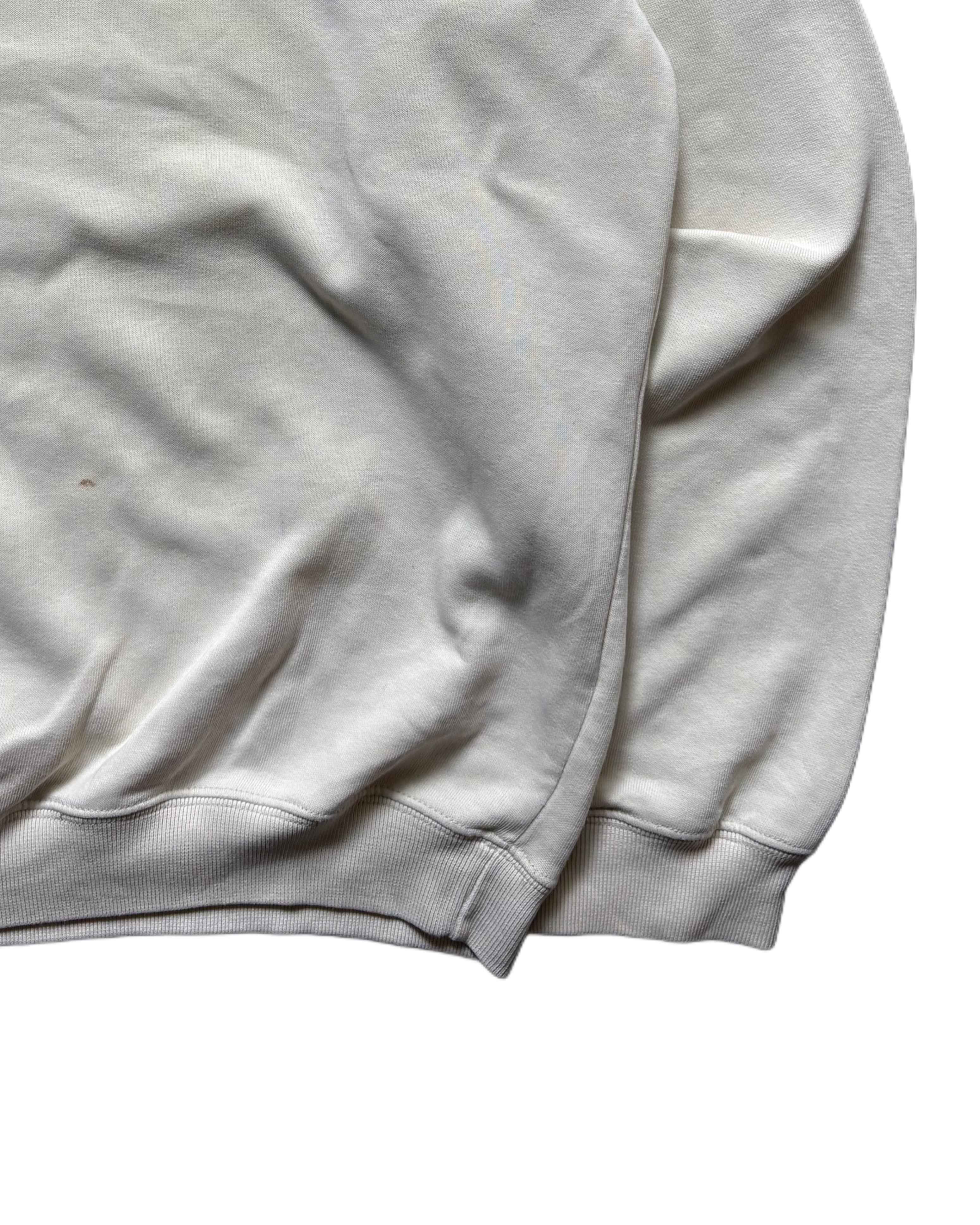 00s Nike Crewneck Cream (L) - Gods Thrift Athens