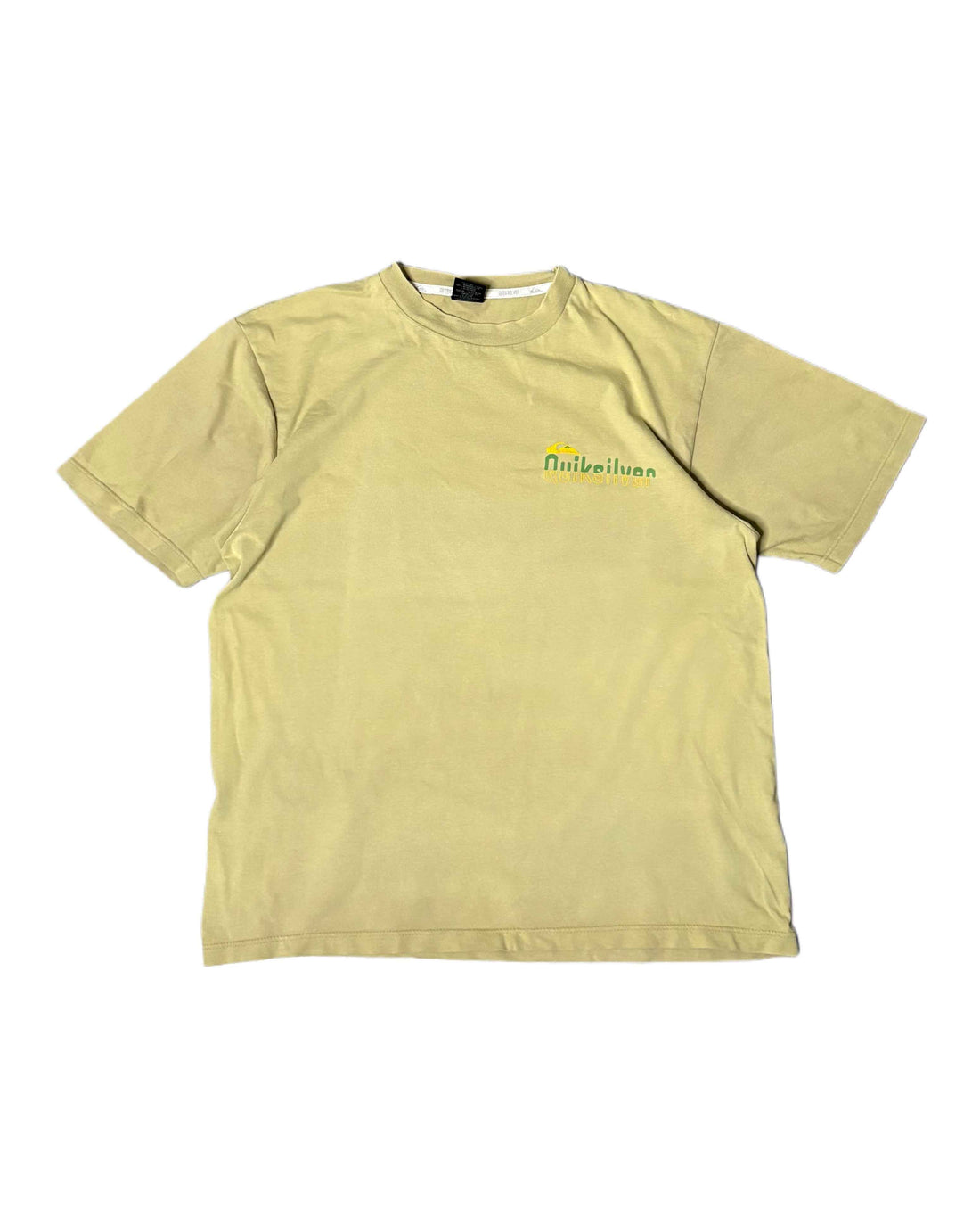 Vintage Quiksilver T-shirt Yellow (S) - Gods Thrift Athens