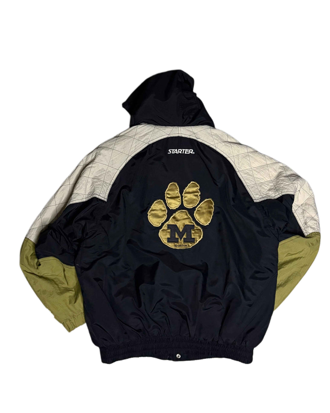 90s Starter Missuri Tigers Coat (S) - Gods Thrift Athens
