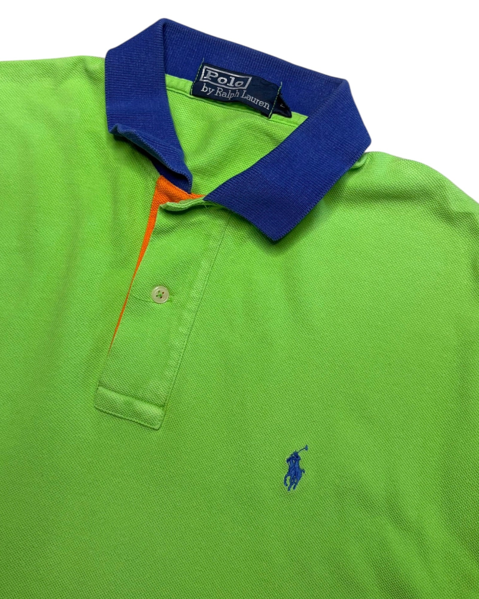 Vintage Ralph Lauren Polo | Green / Navy Blue | Size S — Fits M