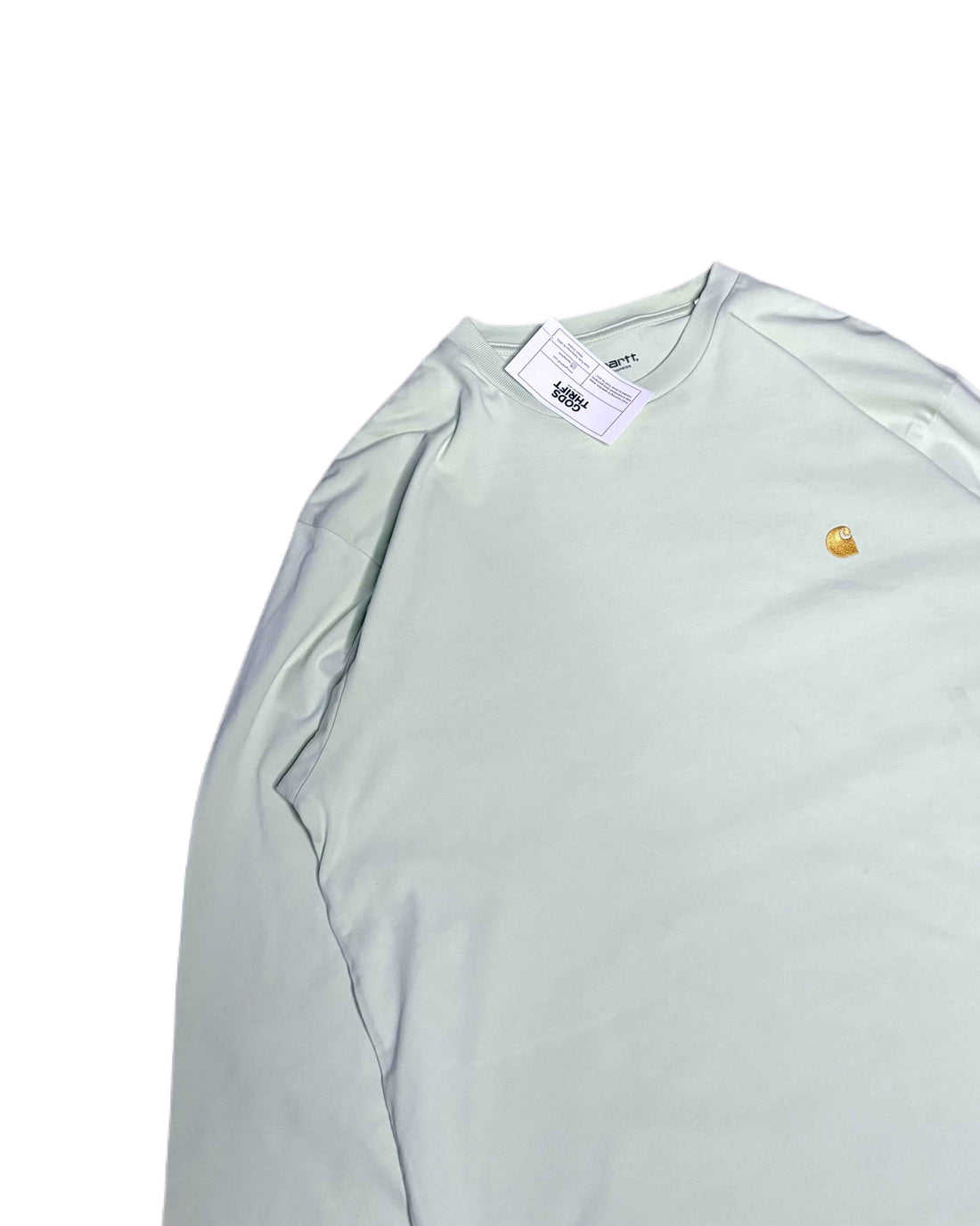 Carhartt Longsleeve T-shirt Mint (M) - Gods Thrift Athens