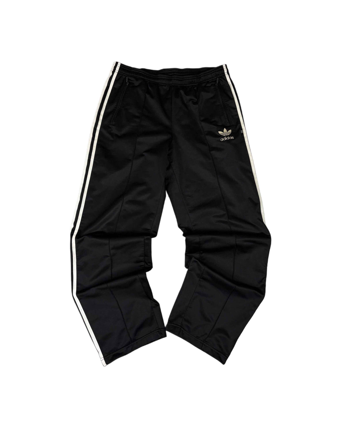 Vintage Adidas Originals 3 stripes Sweatpants Black (M)