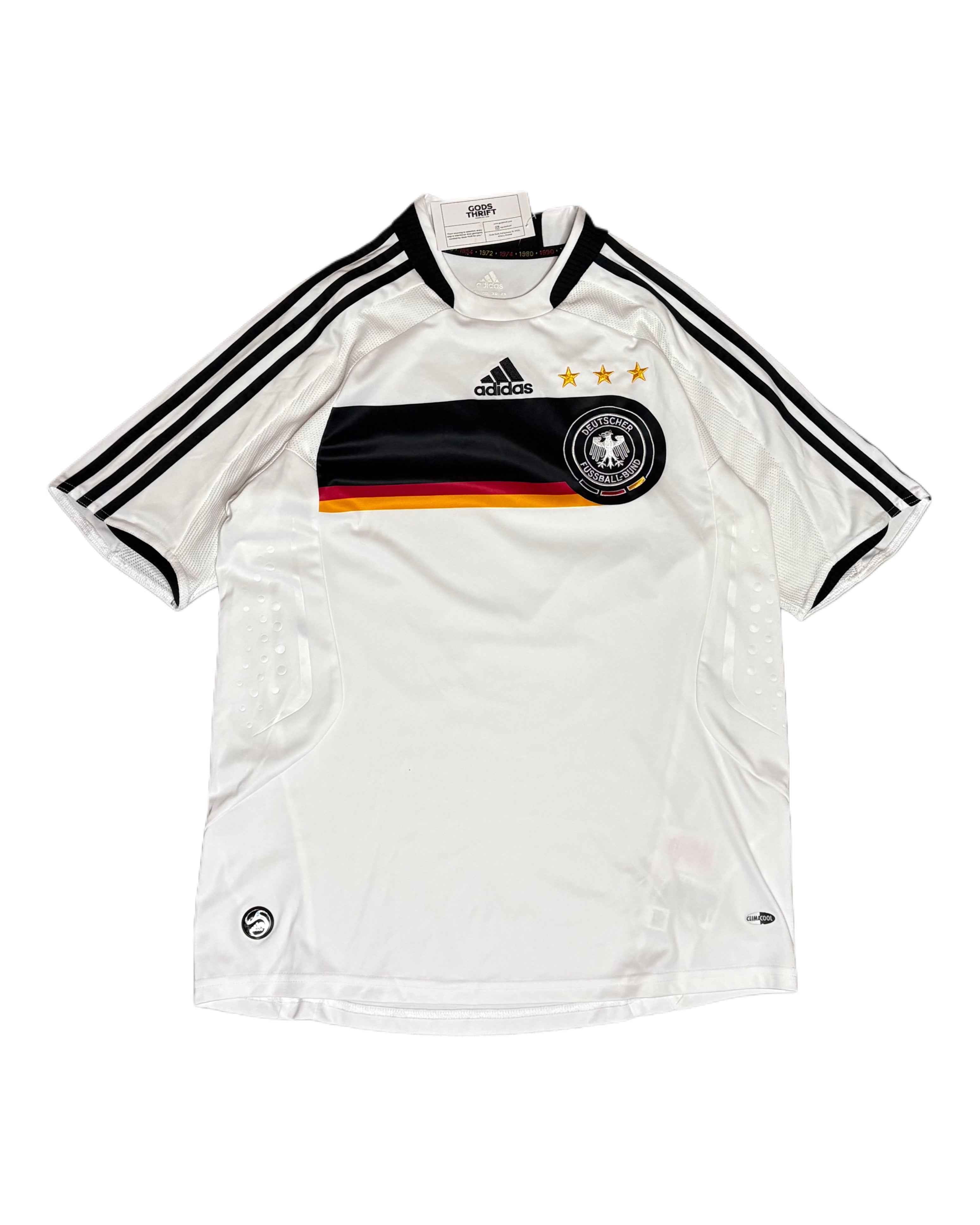 00s Germany National Tee Football Tee White (M) - Gods Thrift Athens