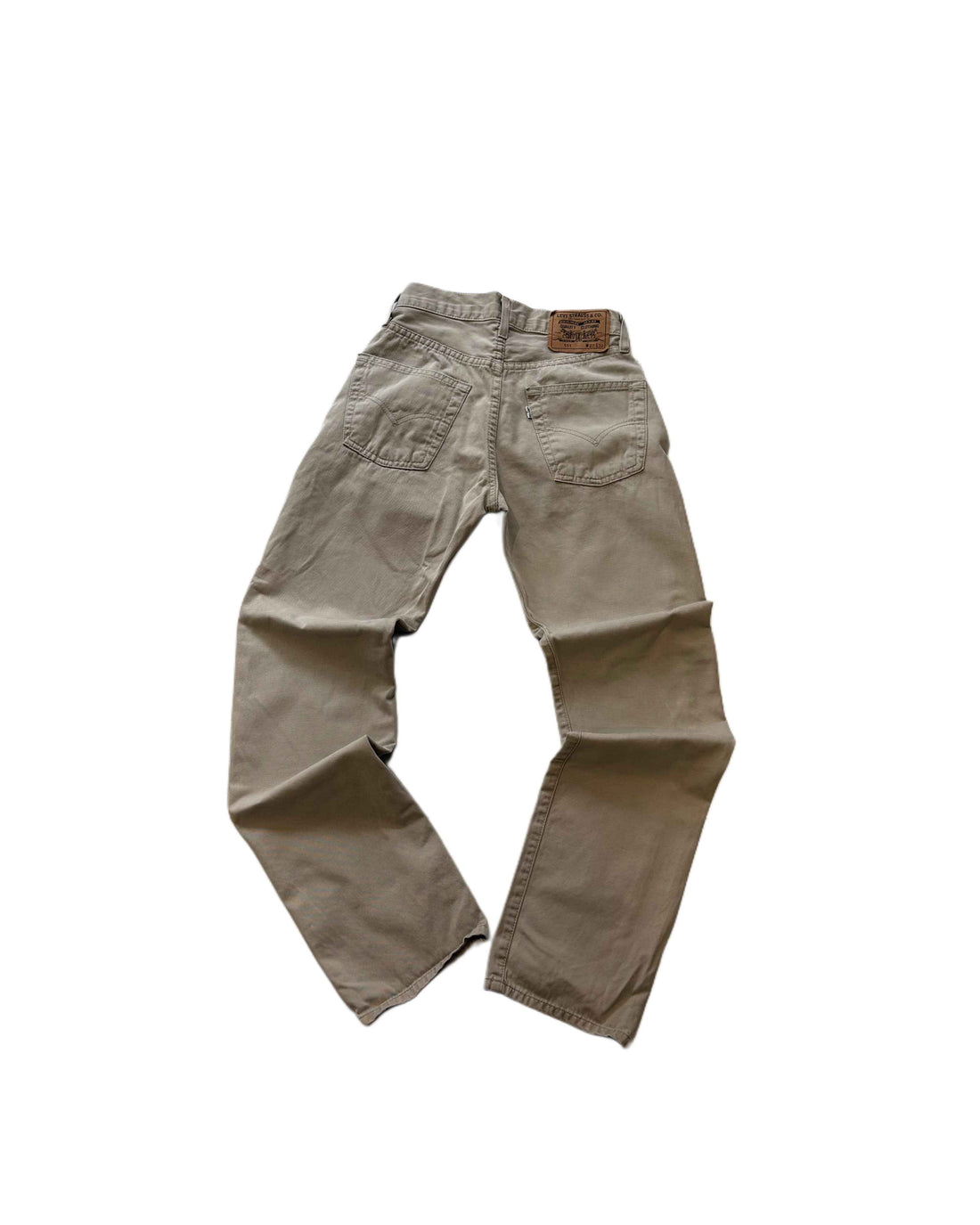 Levis 551 cotton pants Beige (W27) - Gods Thrift Athens