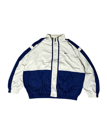 Vintage 90s Nike Jacket White (XL) - Gods Thrift Athens