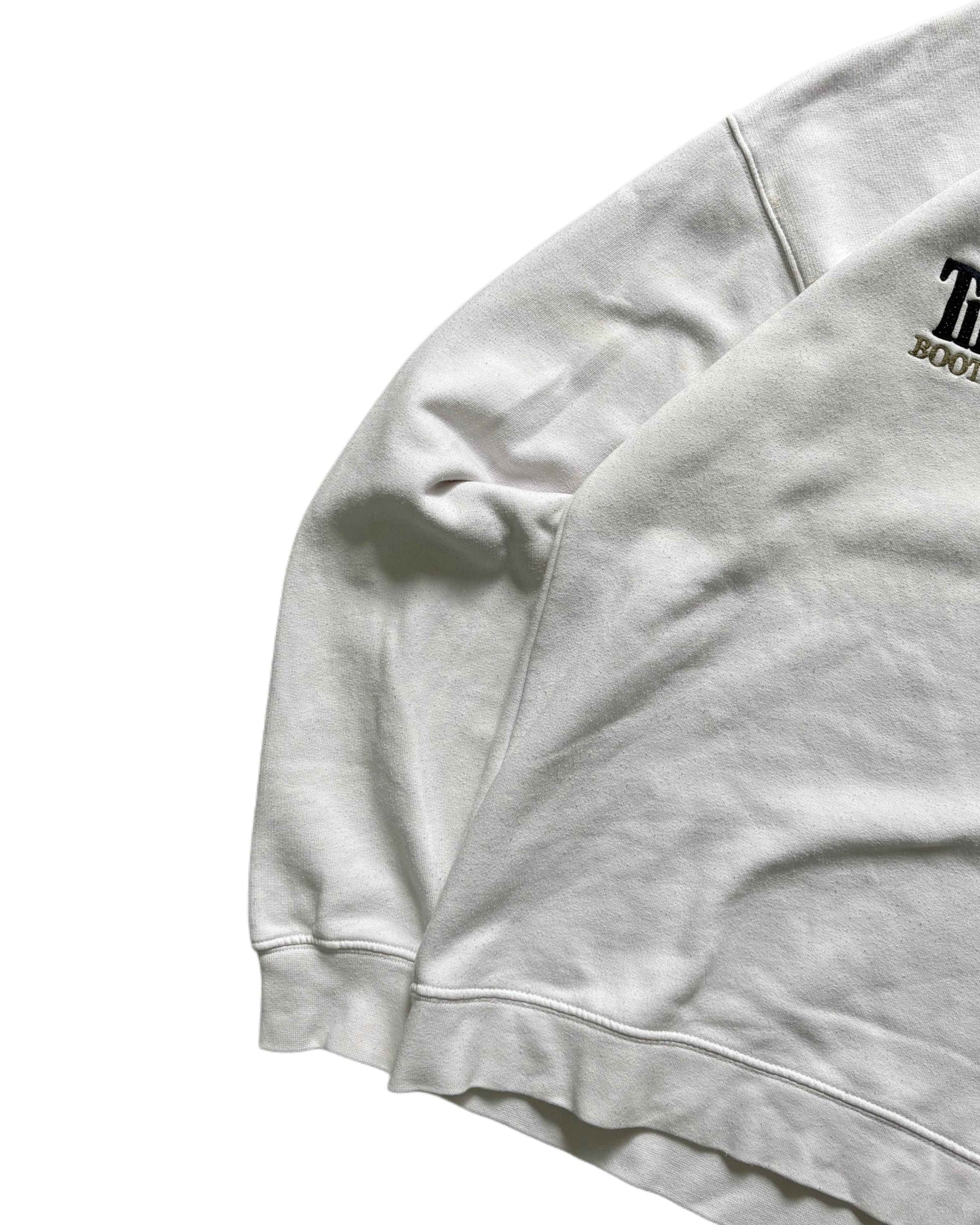 Vintage Timberland Cewneck White (M) - Gods Thrift Athens