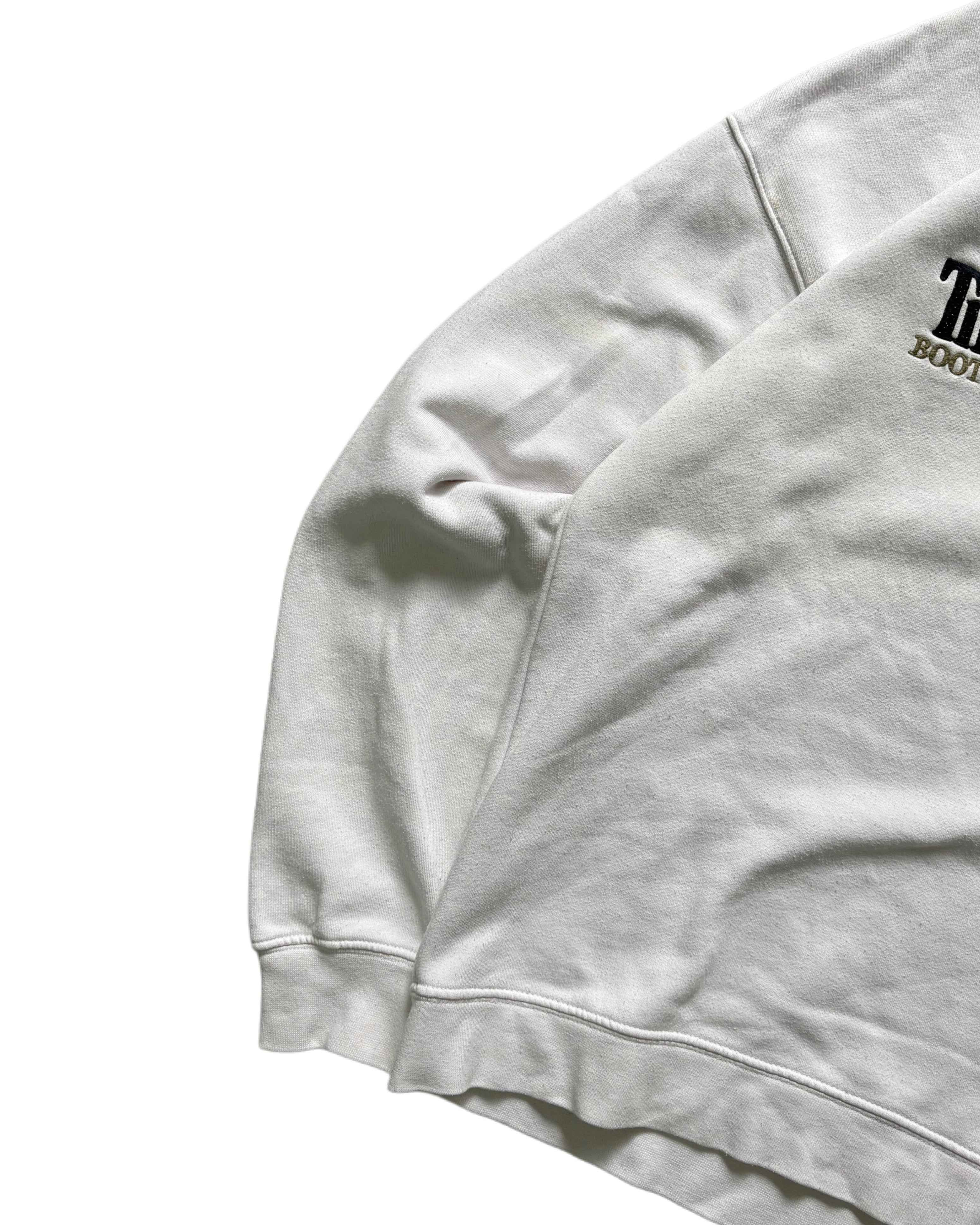 Vintage Timberland Cewneck White (M) - Gods Thrift Athens