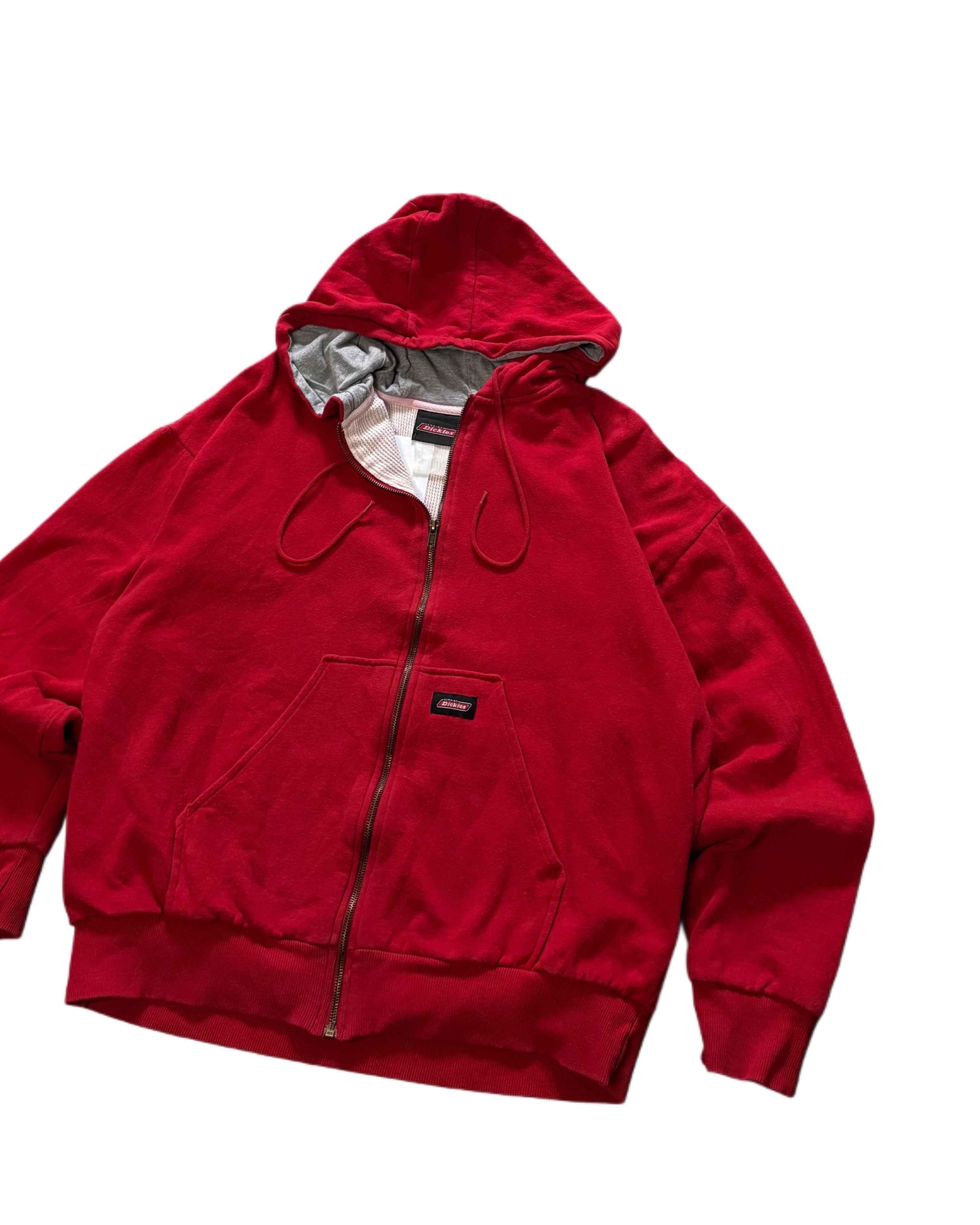 Vintage Dickies Jacket Red (L) - Gods Thrift Athens