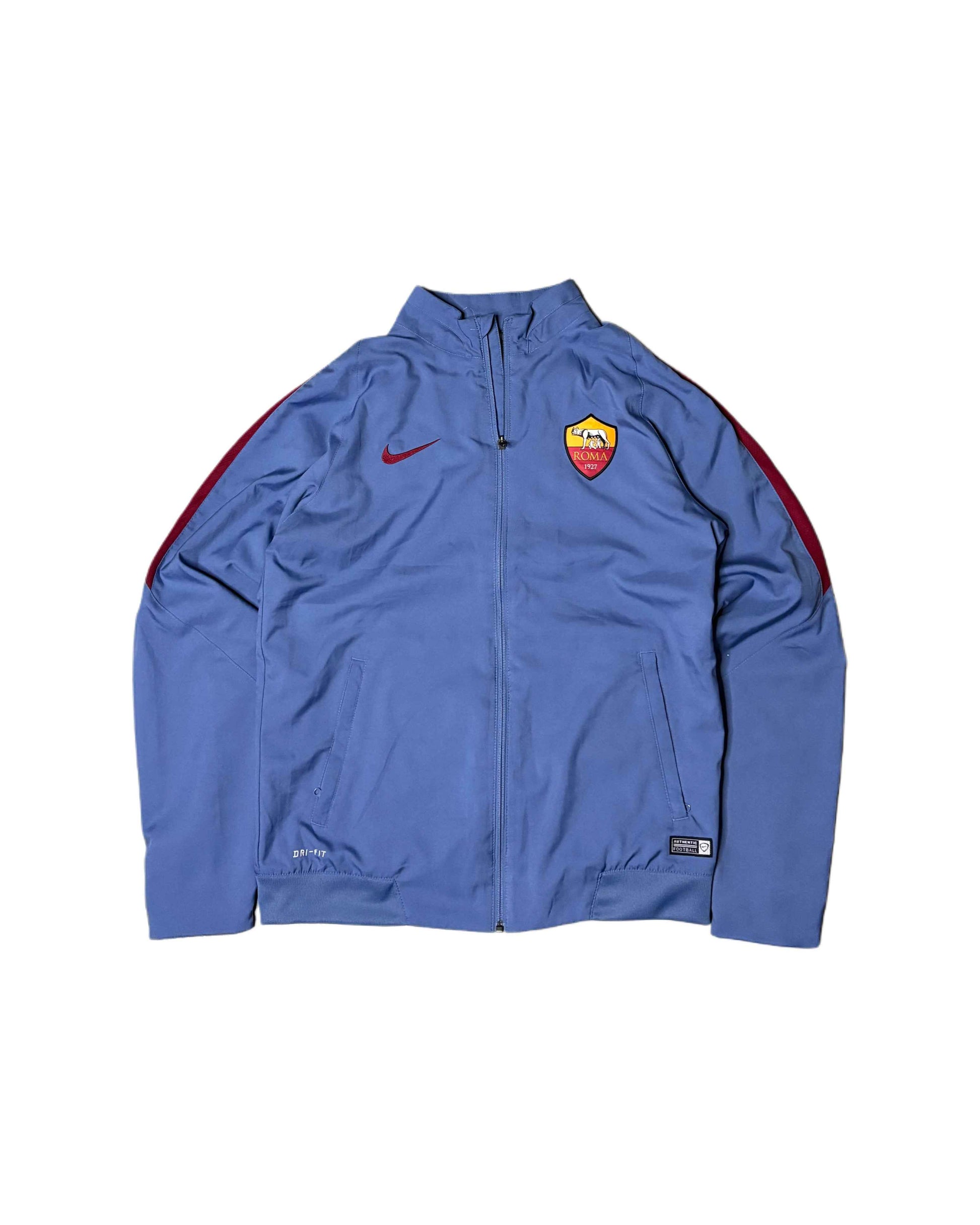 00s Nike Roma Vintage Trackjacket Blue (L) - Gods Thrift Athens