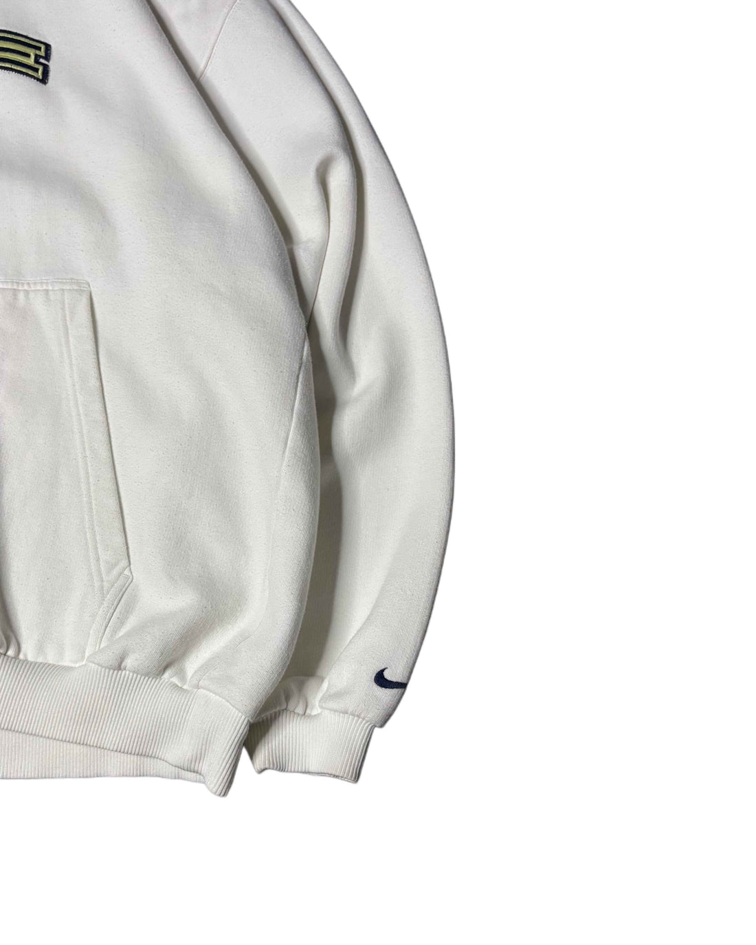 Vintage Nike Hoodie White (L) - Gods Thrift Athens