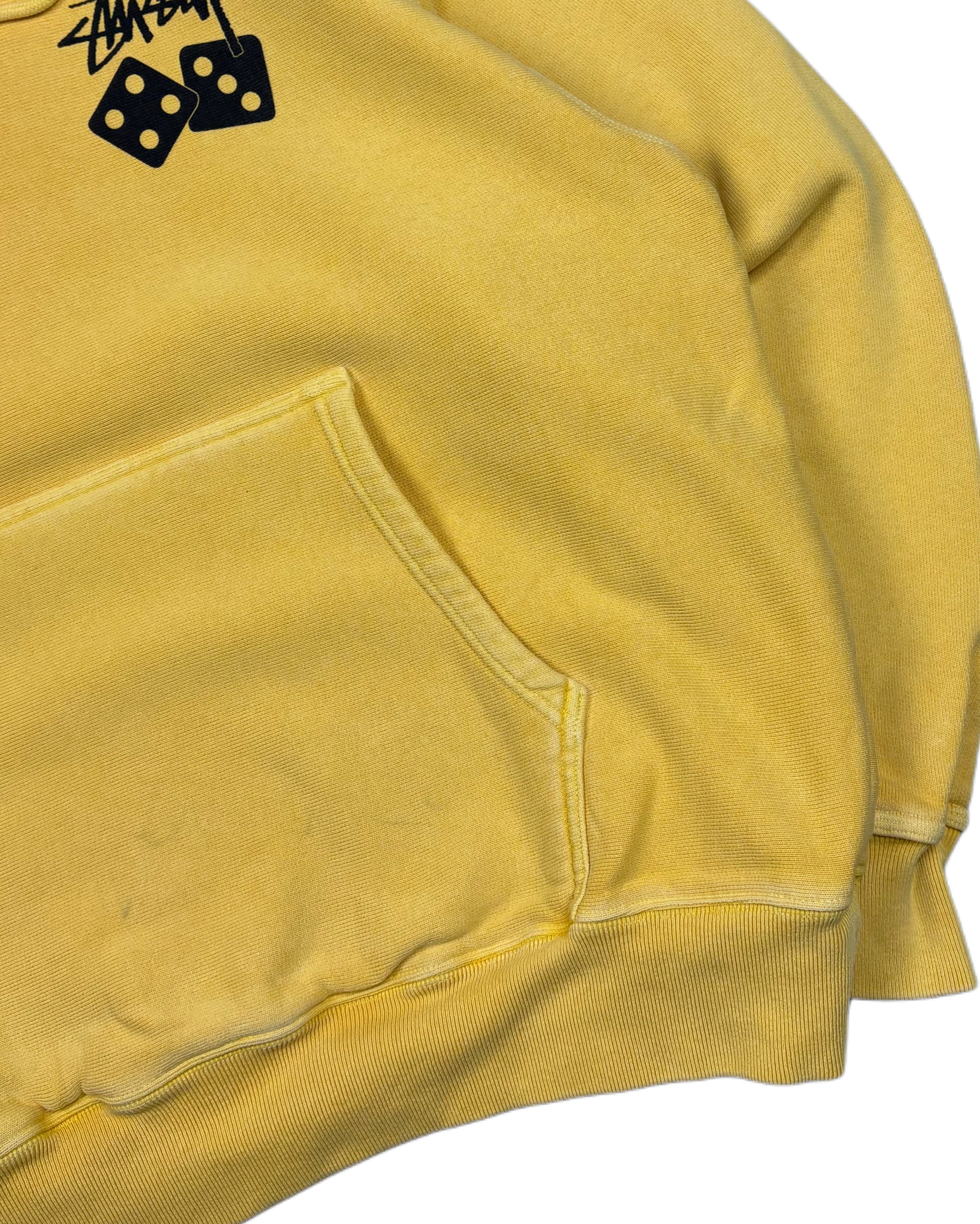 Stussy Dice Hoodie Yellow (M)