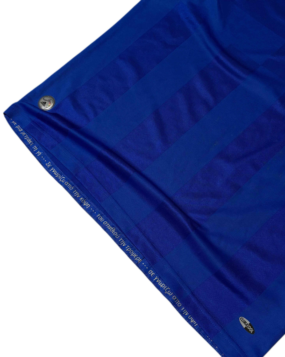 2007-08 Greece National Team Football Tee Blue (S) - Gods Thrift Athens