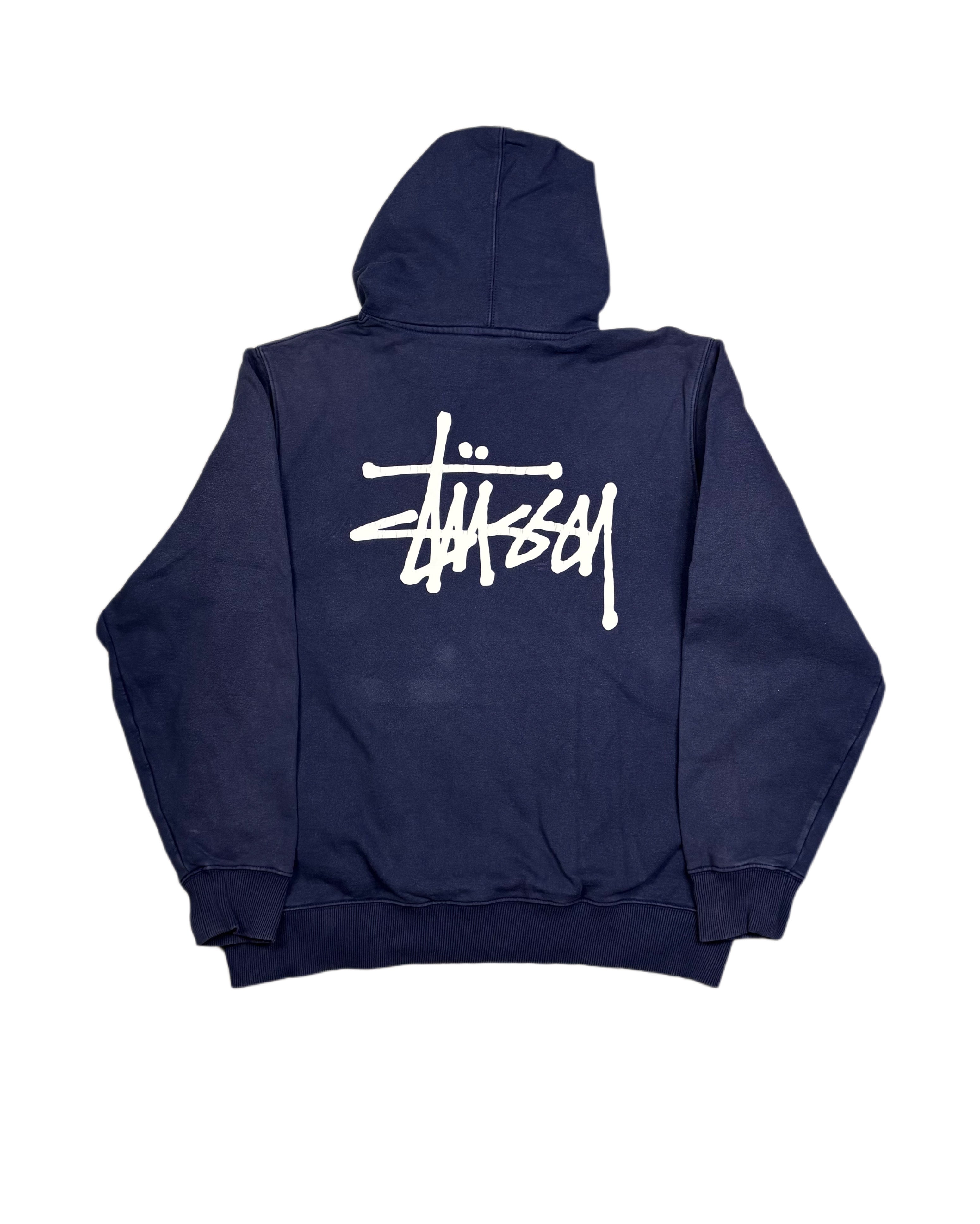 Stussy Hoodie Navy Blue (L)