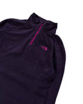 Vintage North Face Burgudy Fleece (Women's M) - Gods Thrift Athens