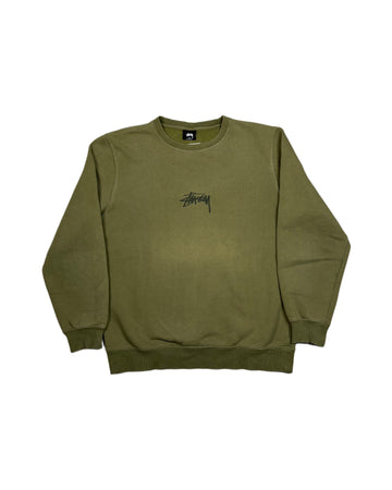 Stussy Crewneck Olive (M)