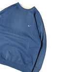 Vintage Nike Crewneck Blue (M) - Gods Thrift Athens
