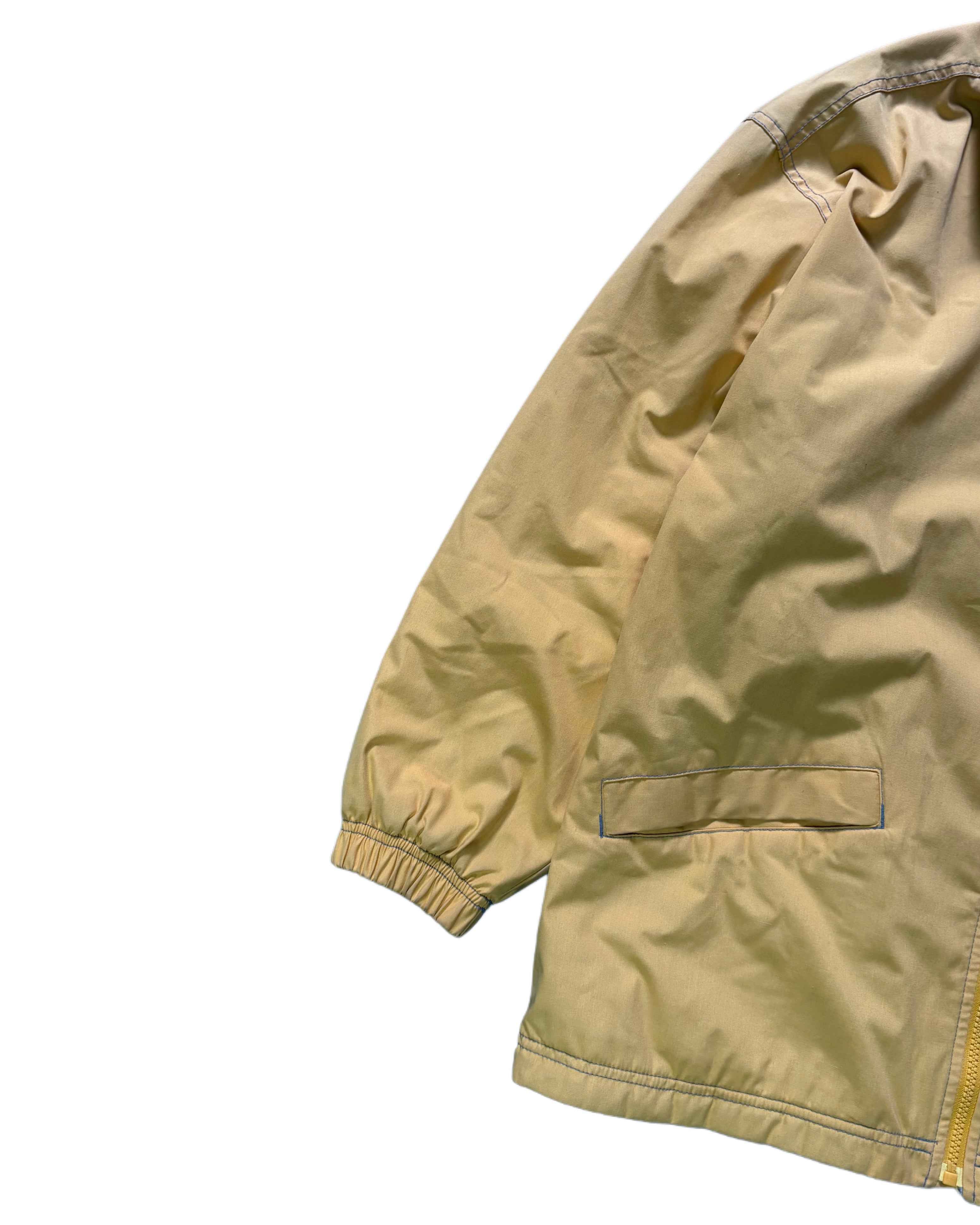 Vintage Quiksilver Coat Yellow (S) - Gods Thrift Athens