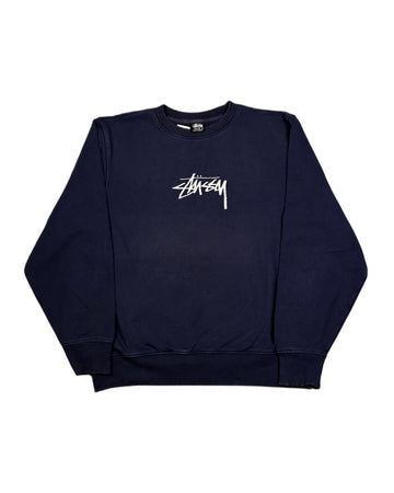 Stussy Crewneck Navy Blue (M)