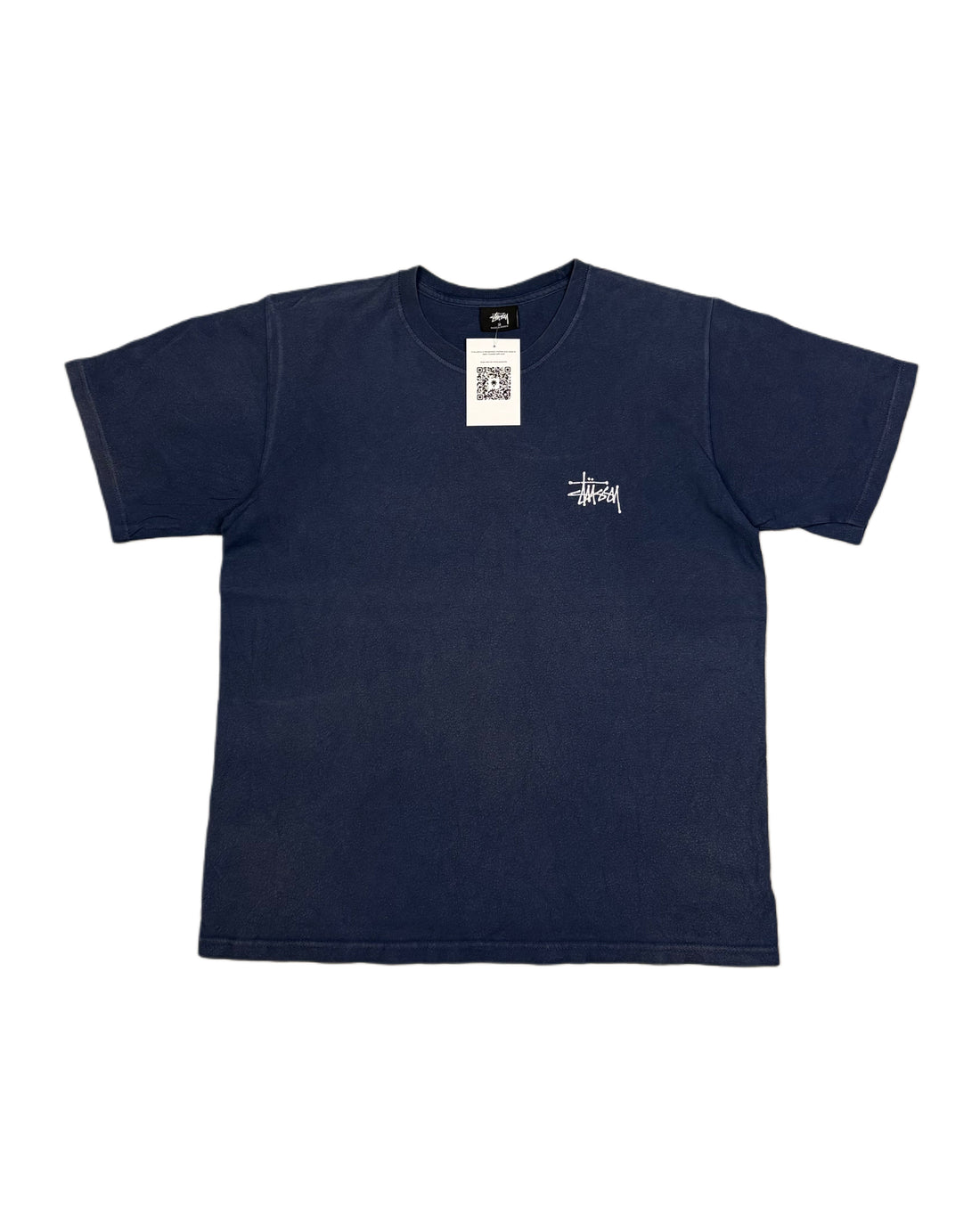 Stussy T-shirt Navy Blue (M)