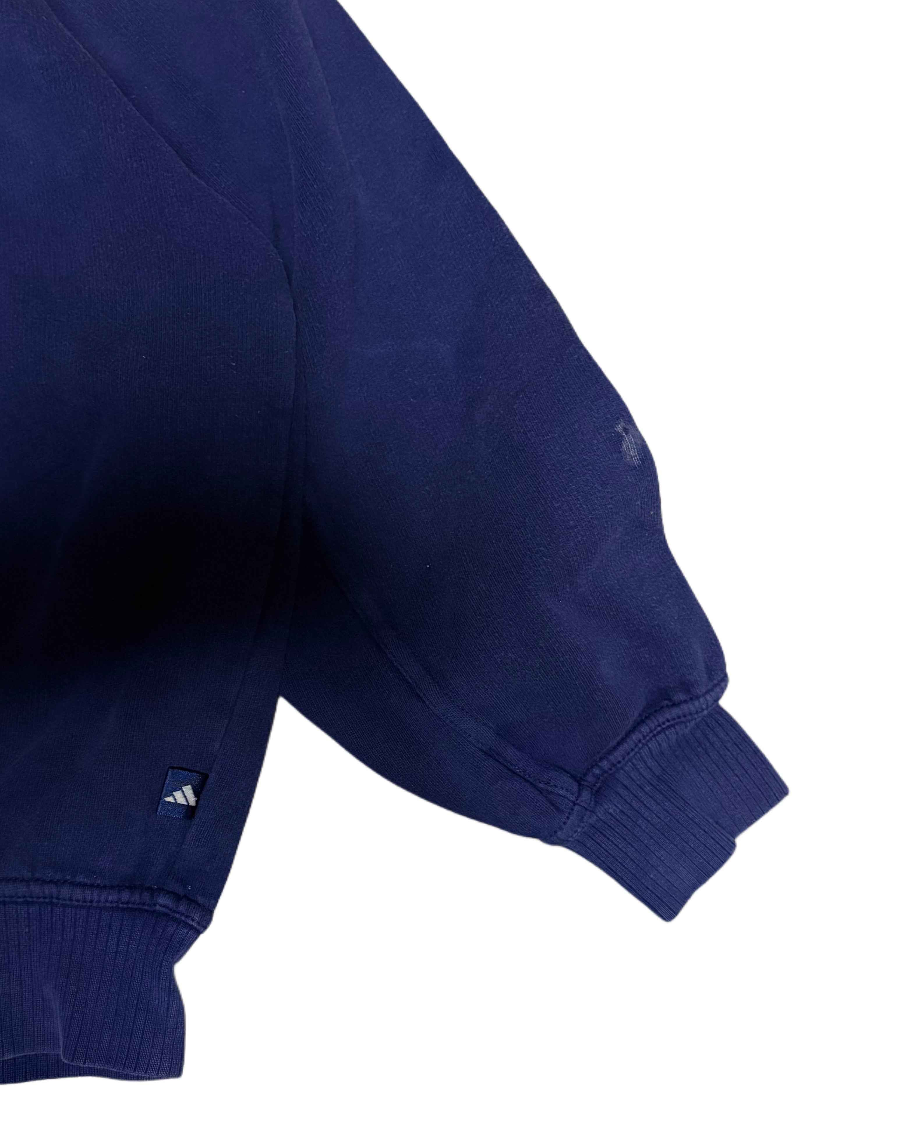 Vintage Adidas Crewneck Navy Blue (S) - Gods Thrift Athens