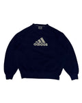 Vintage Adidas Crewneck Navy Blue (S)