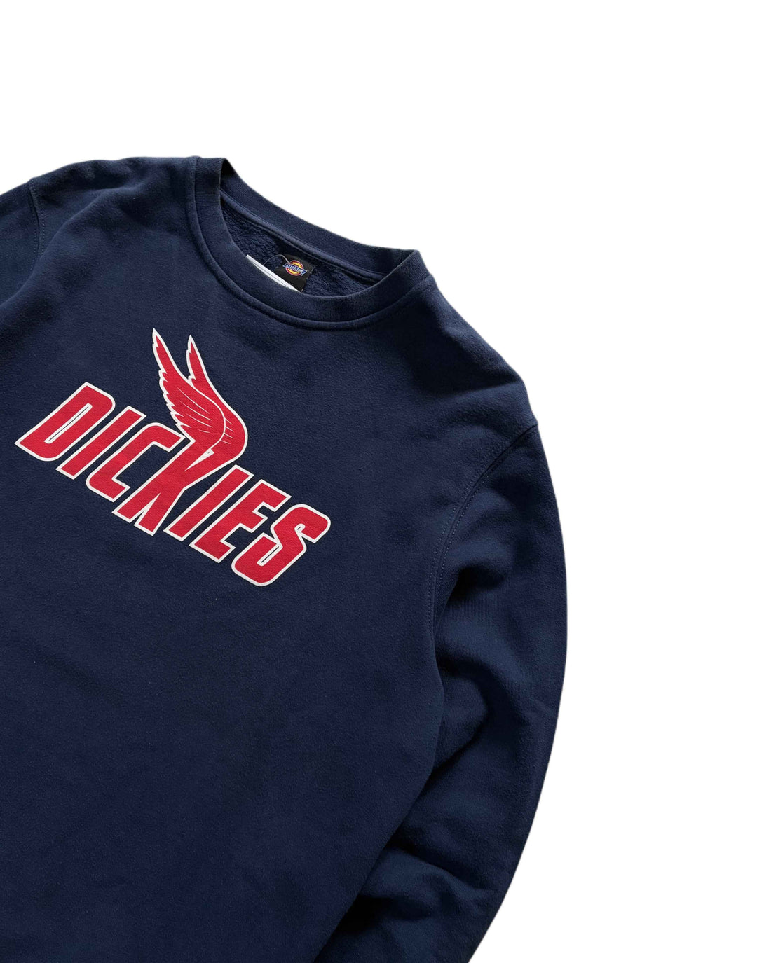 Vintage Dickies Crewneck Navy Blue (L) - Gods Thrift Athens
