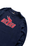 Vintage Dickies Crewneck Navy Blue (L) - Gods Thrift Athens