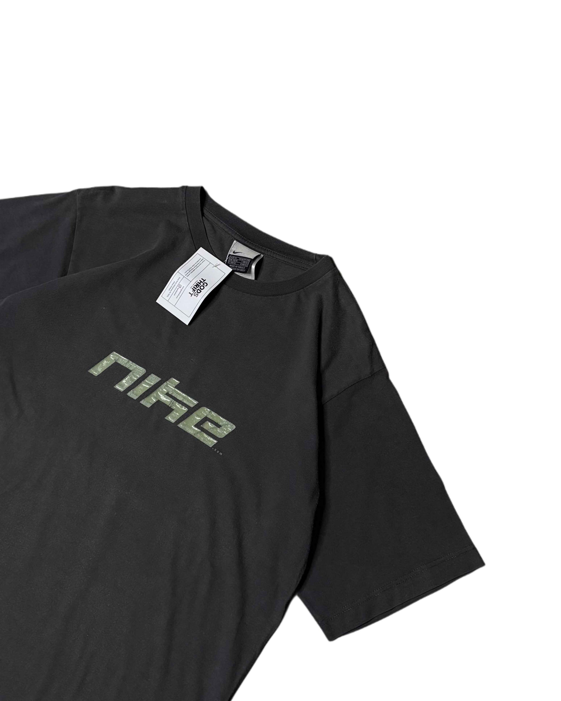 Vintage Nike T-shirt Grey (M) - Gods Thrift Athens