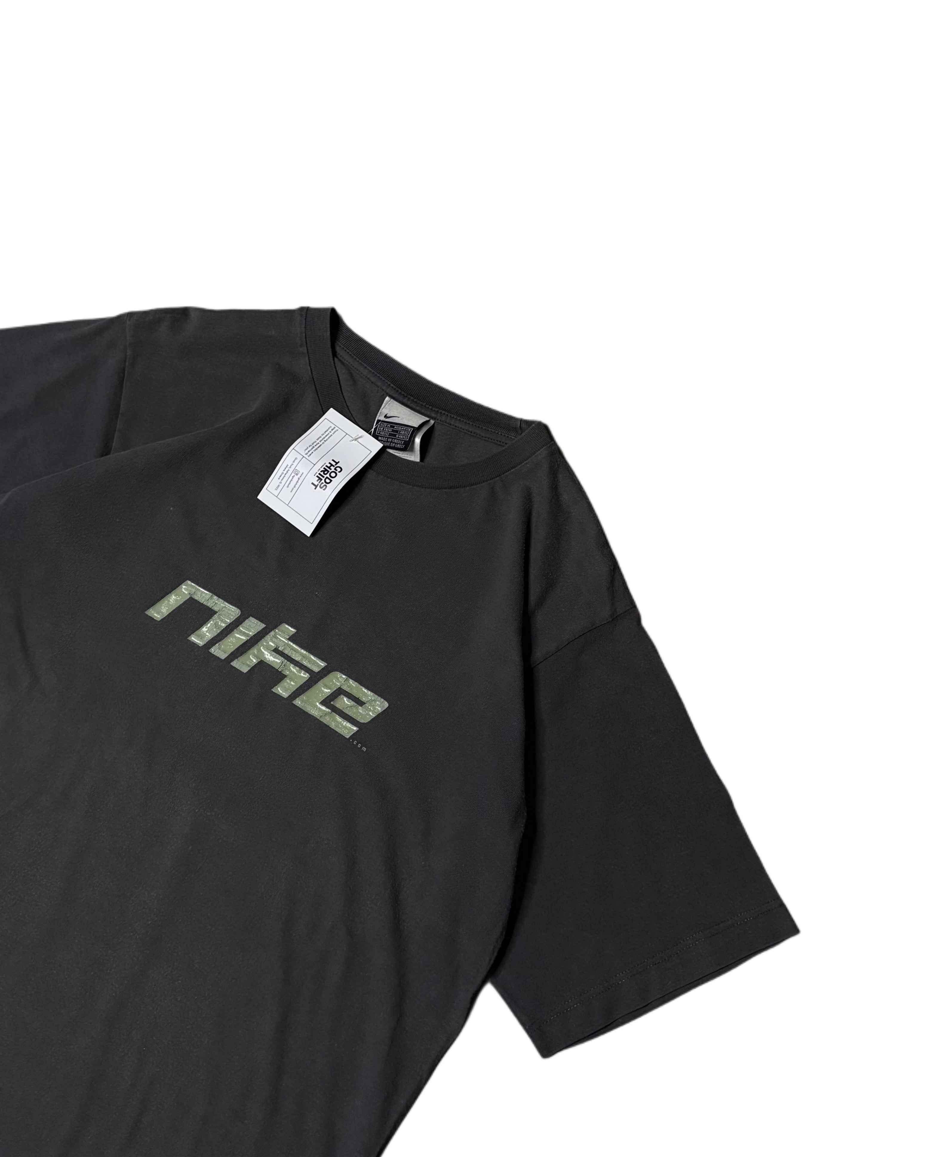 Vintage Nike T-shirt Grey (M) - Gods Thrift Athens