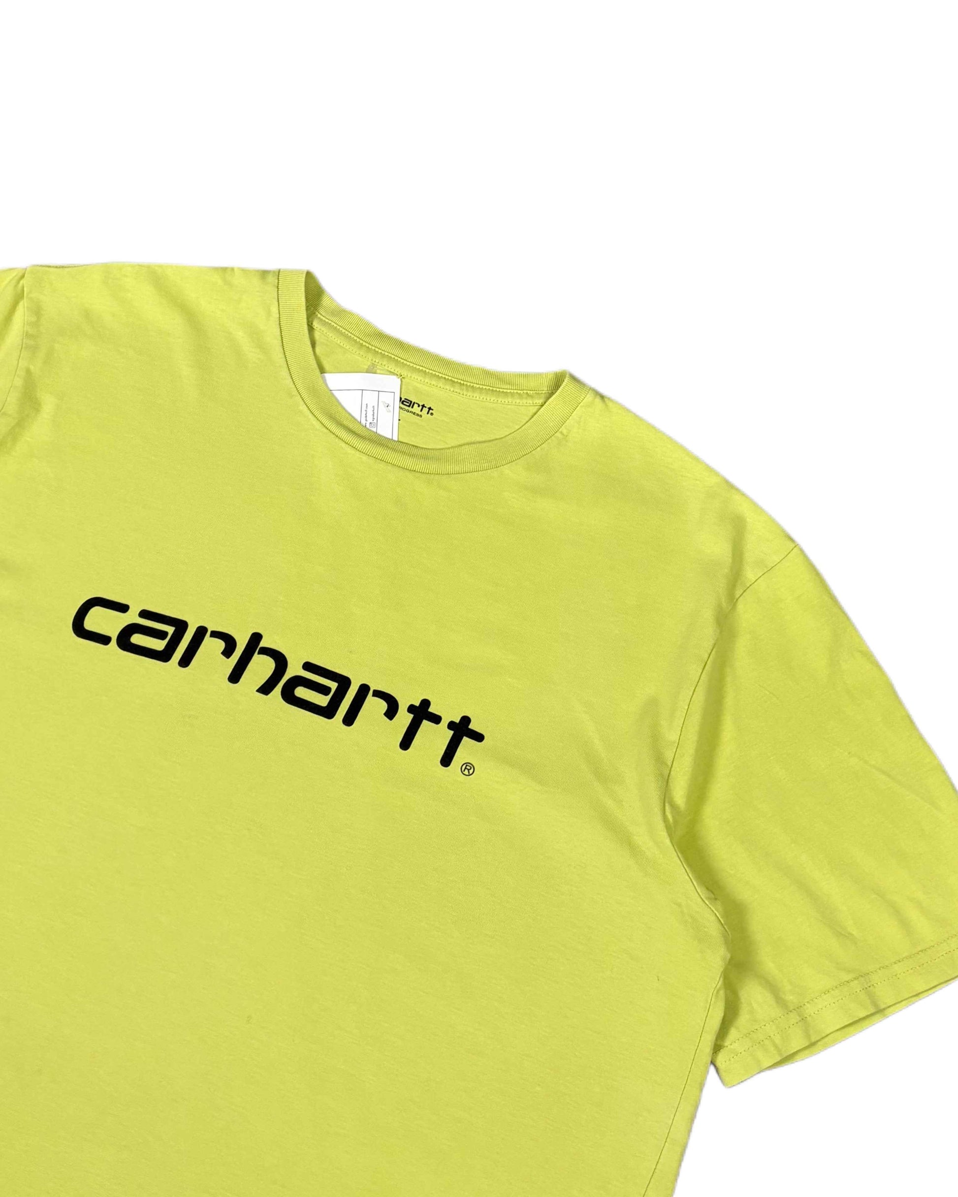 Carhartt T-shirt Lime (XL) - Gods Thrift Athens