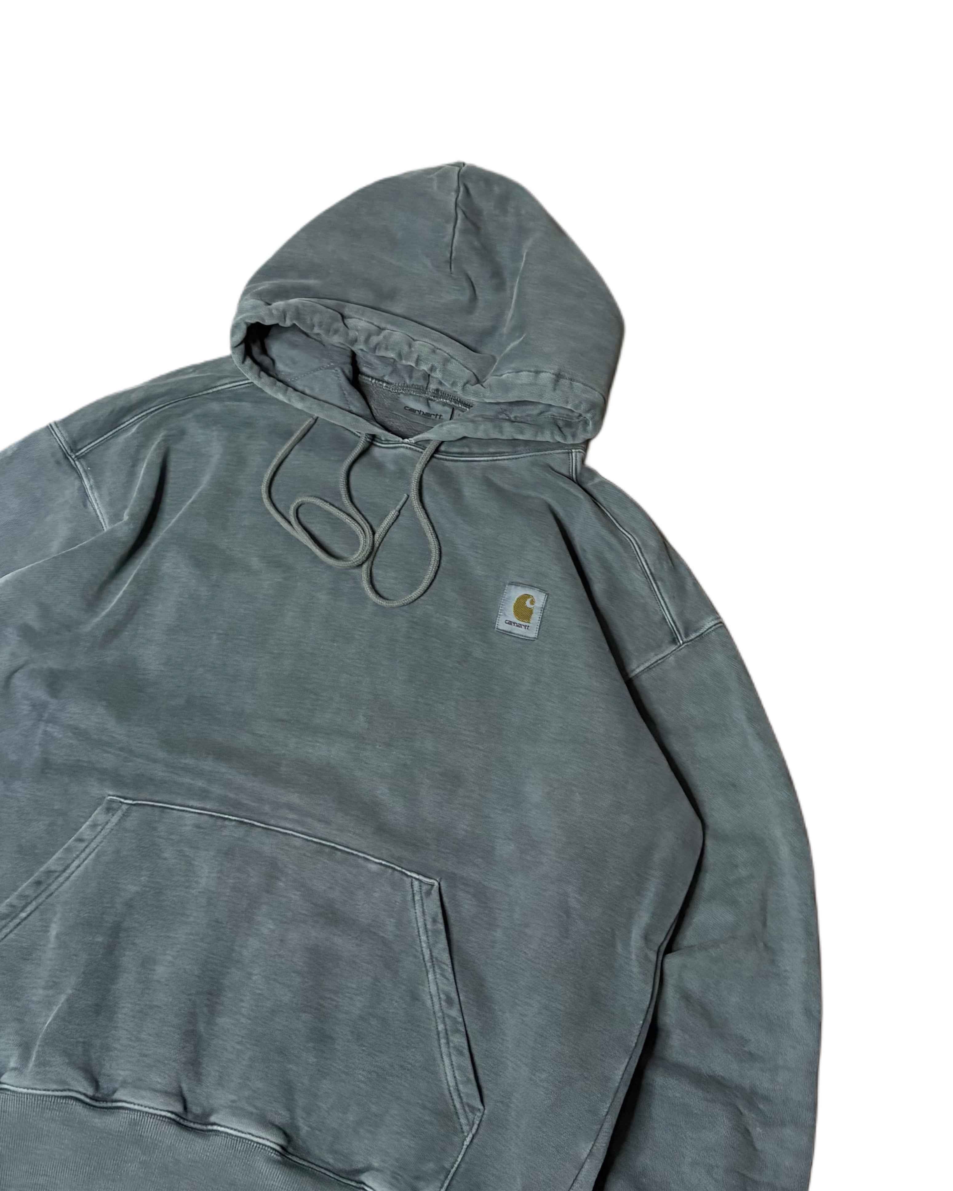Carhartt Hoodie Petrol (M) - Gods Thrift Athens