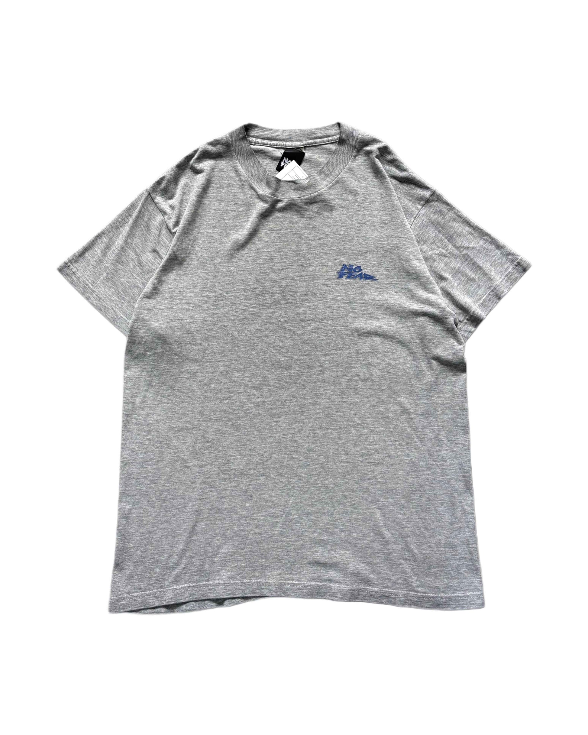 Vintage No Fear T-shirt Grey (L) - Gods Thrift Athens