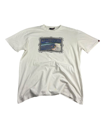 Vintage Quiksilver Tee | White | Size L