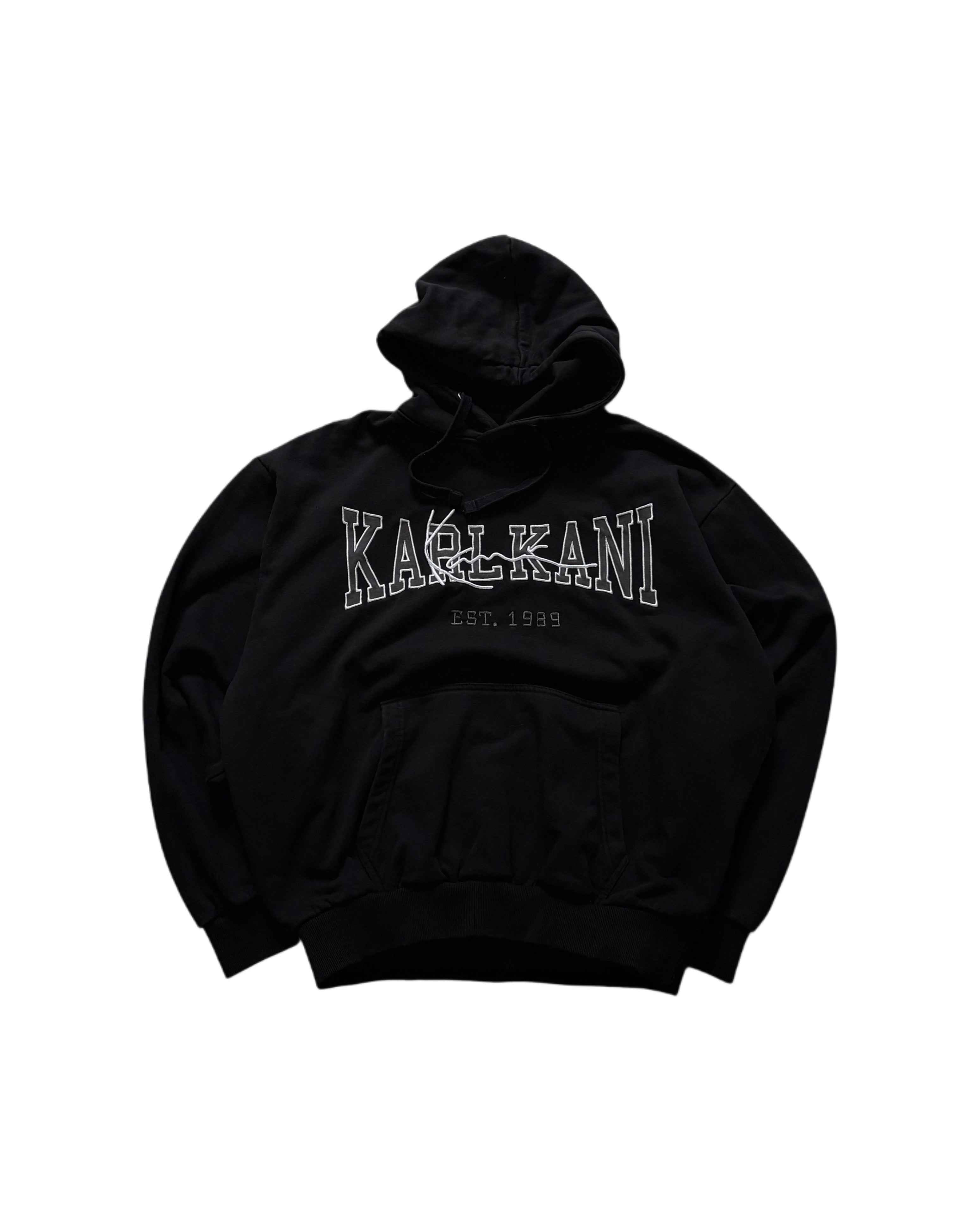 Vintage Karl Kani Sweater Black (M) - Gods Thrift Athens
